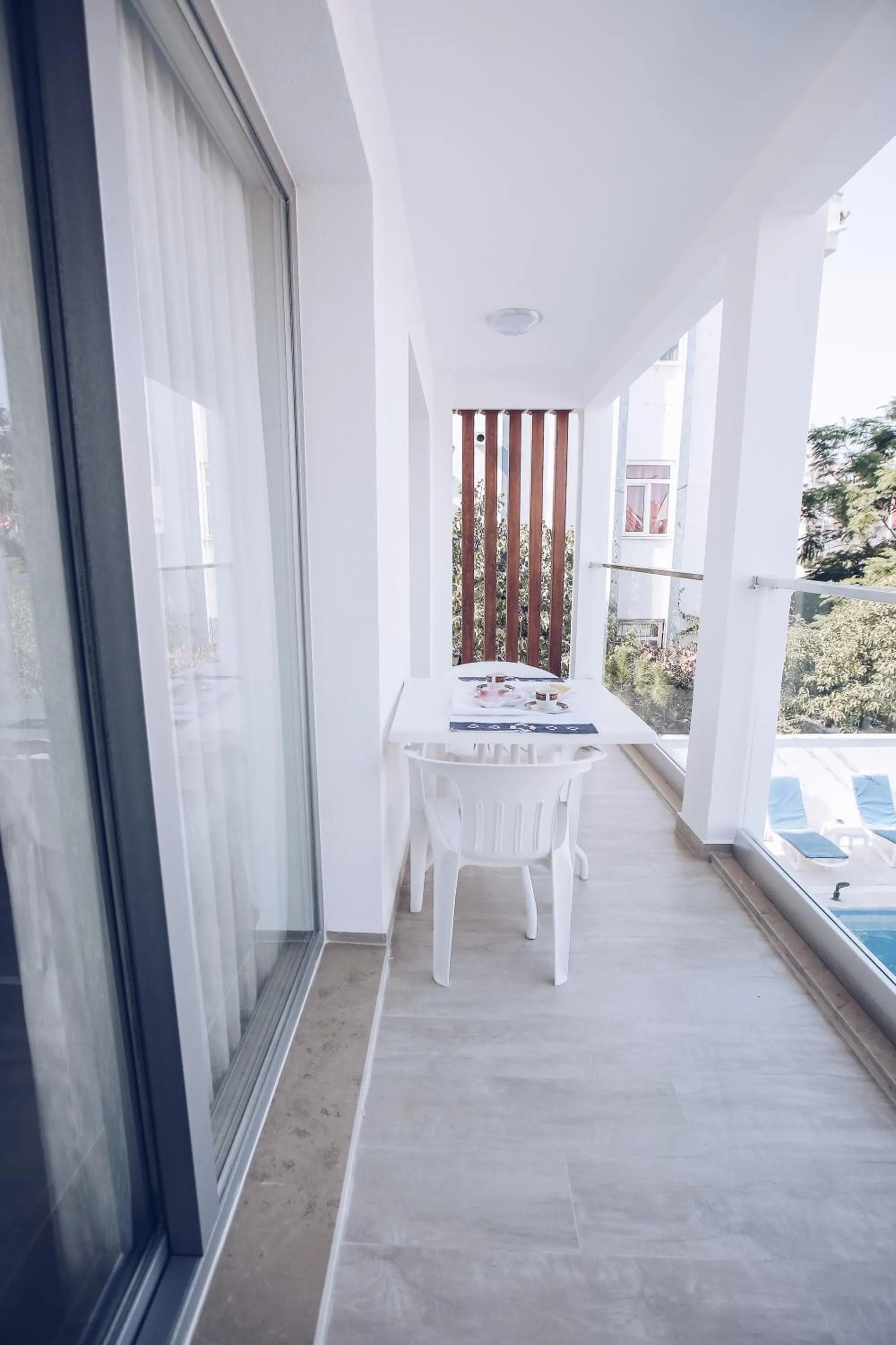 Balcony/Terrace in Princess Kinli Suites Hotel