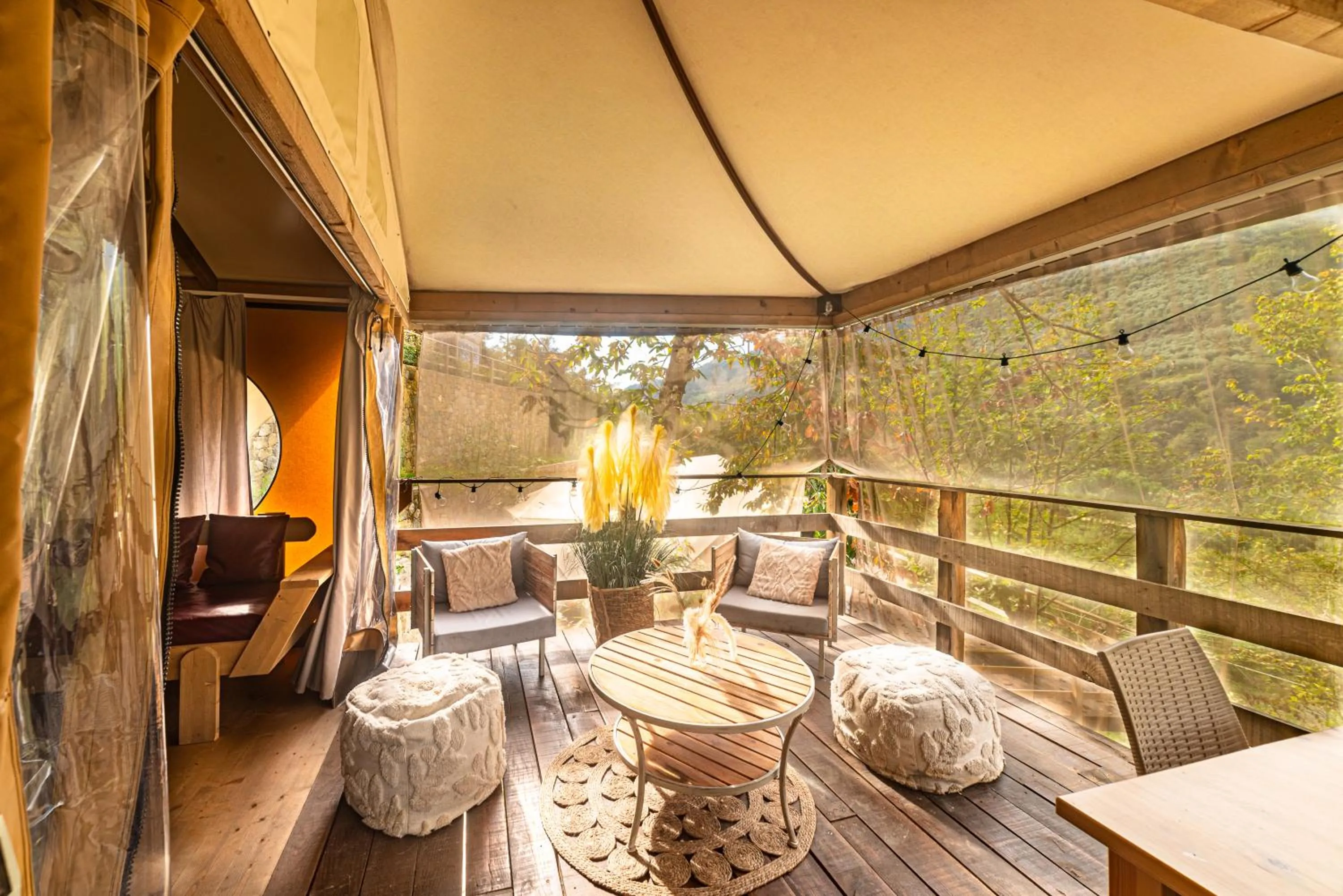Balcony/Terrace in Delle Rose Camping & Glamping Village