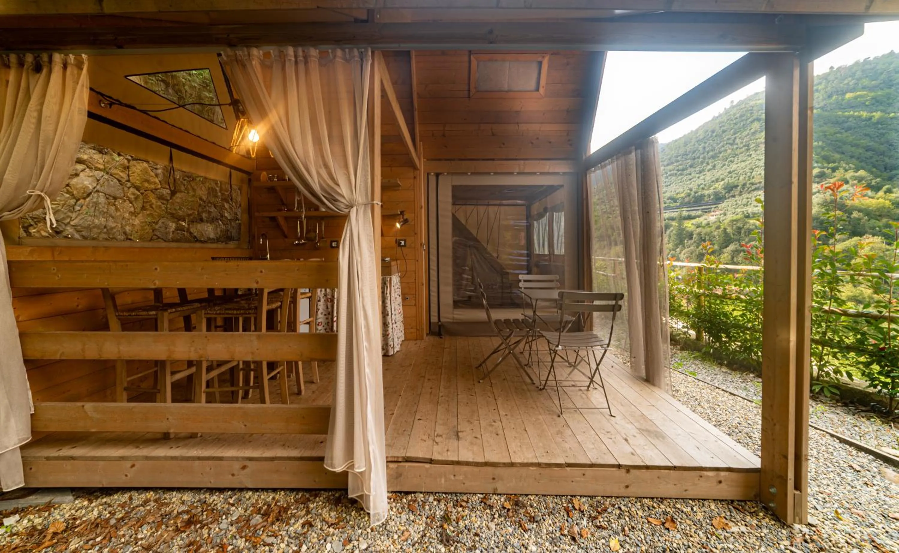 kitchen in Delle Rose Camping & Glamping Village