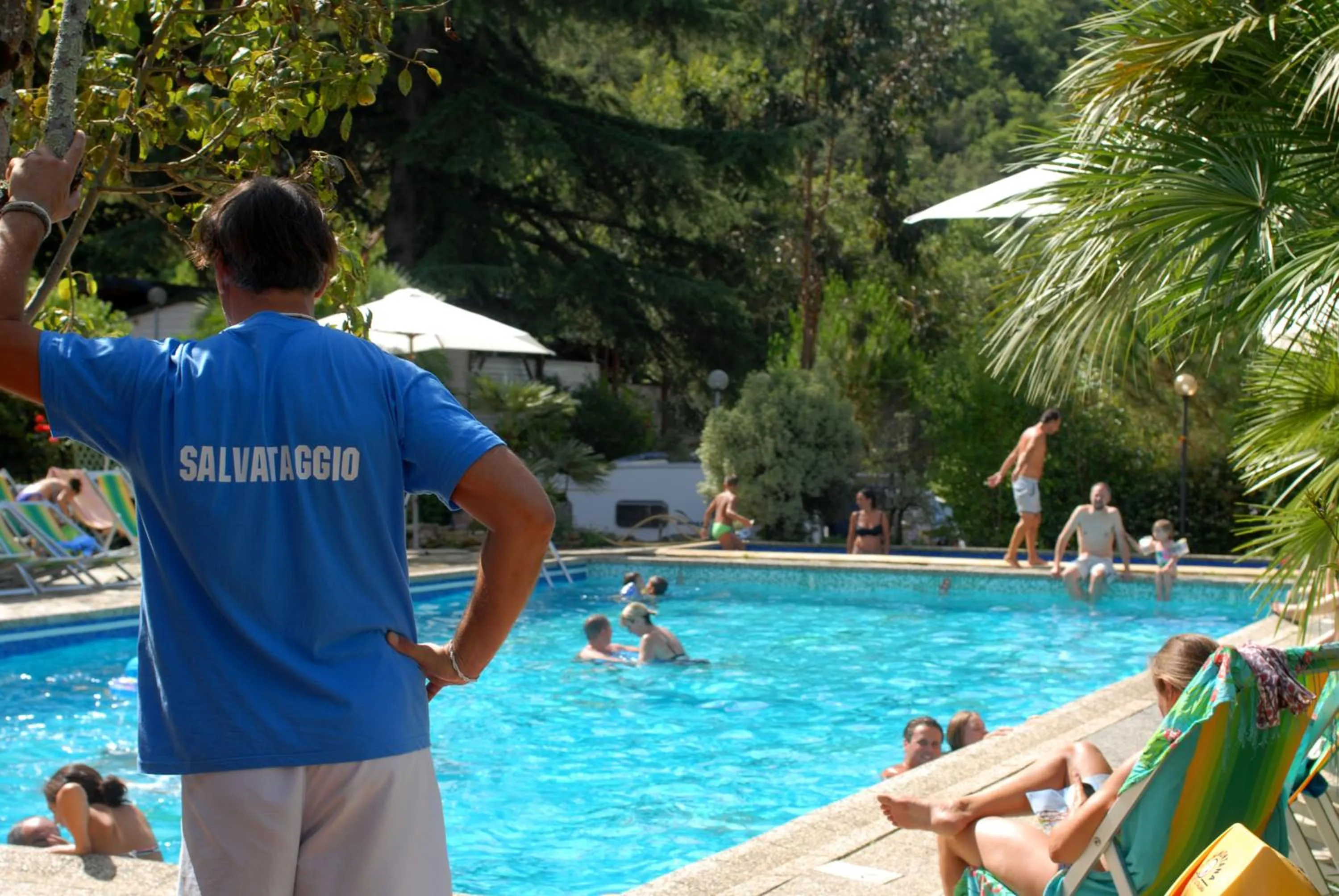 Swimming pool in Delle Rose Camping & Glamping Village