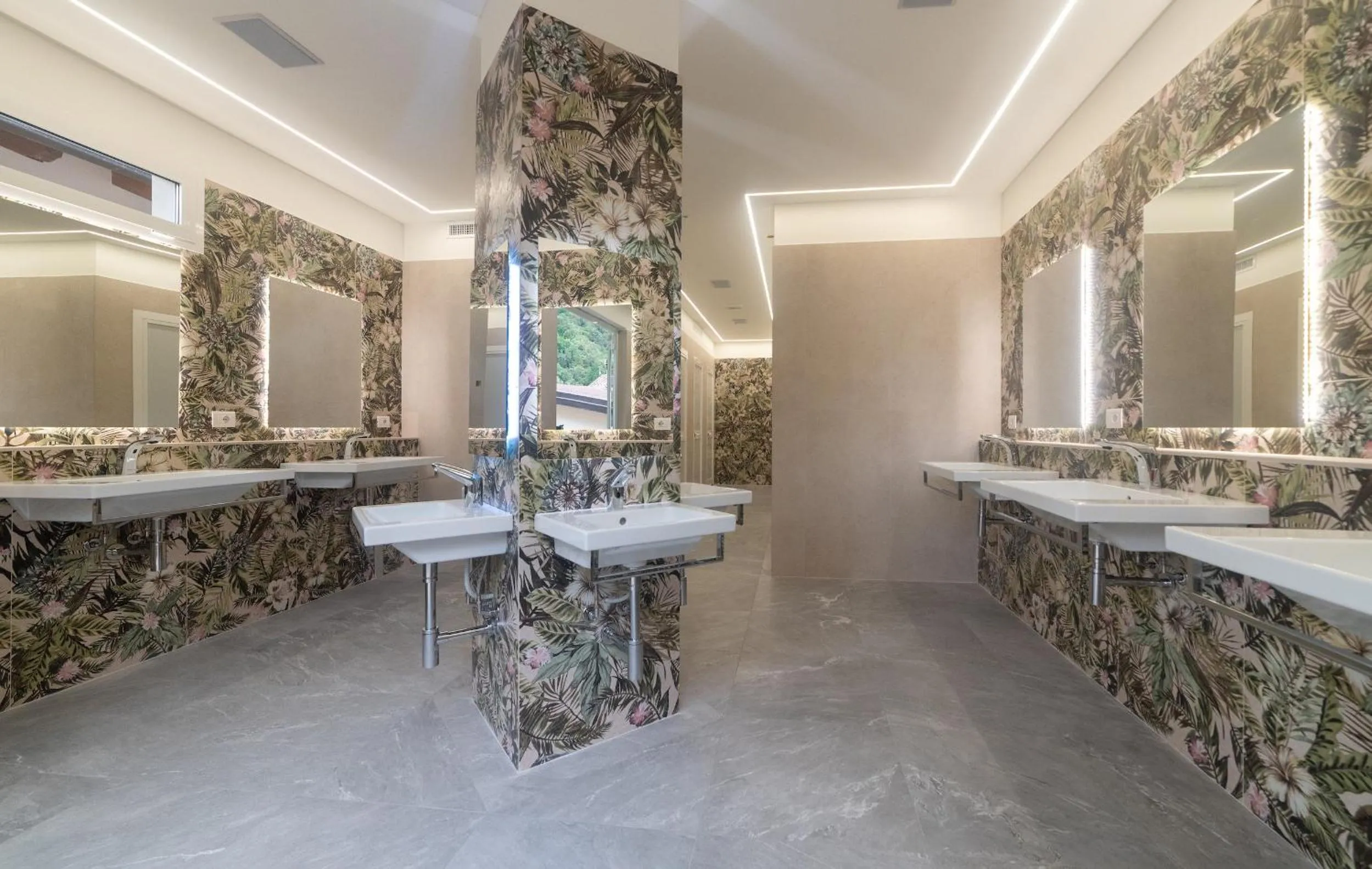 Bathroom in Delle Rose Camping & Glamping Village