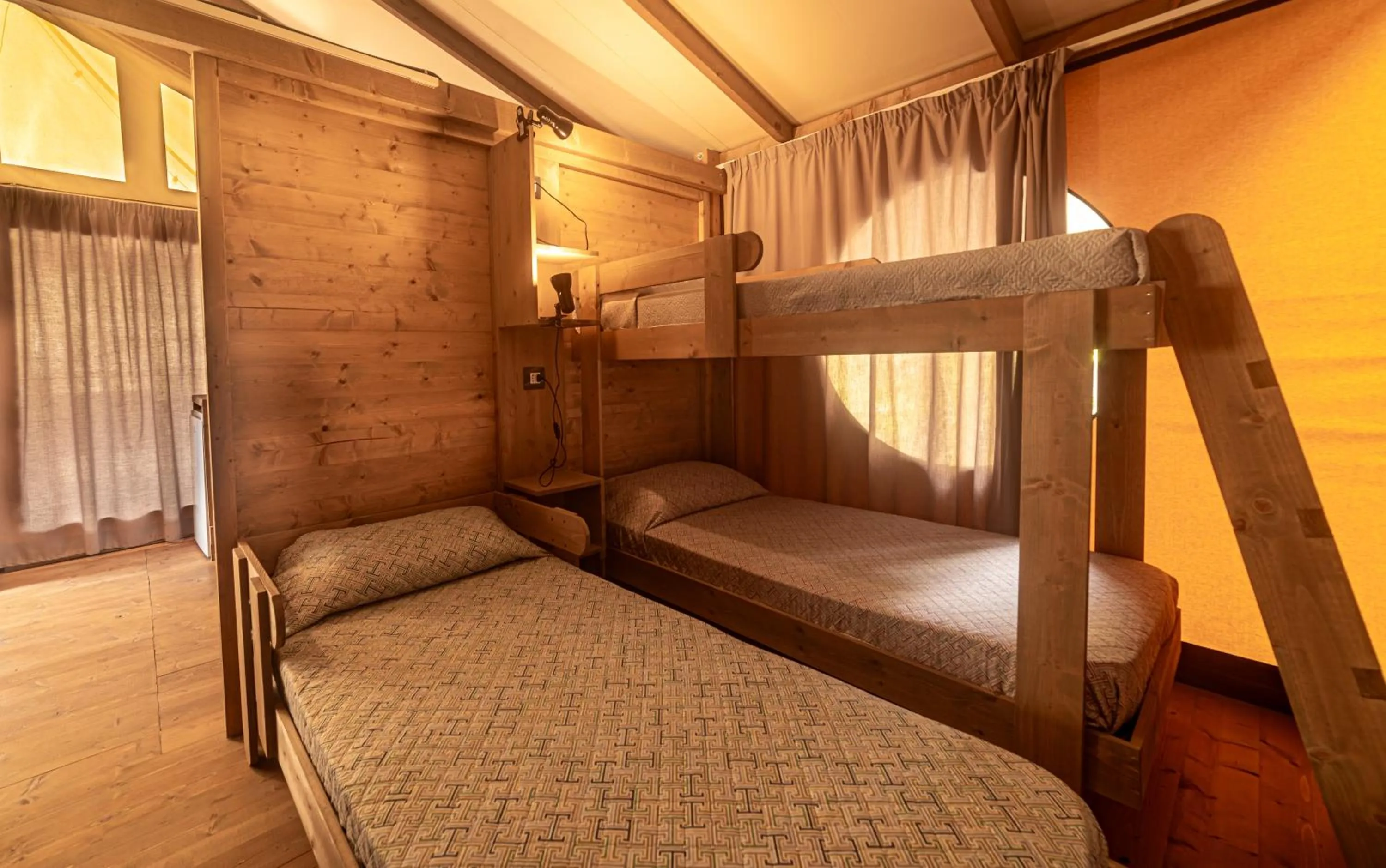 Bedroom, Bed in Delle Rose Camping & Glamping Village