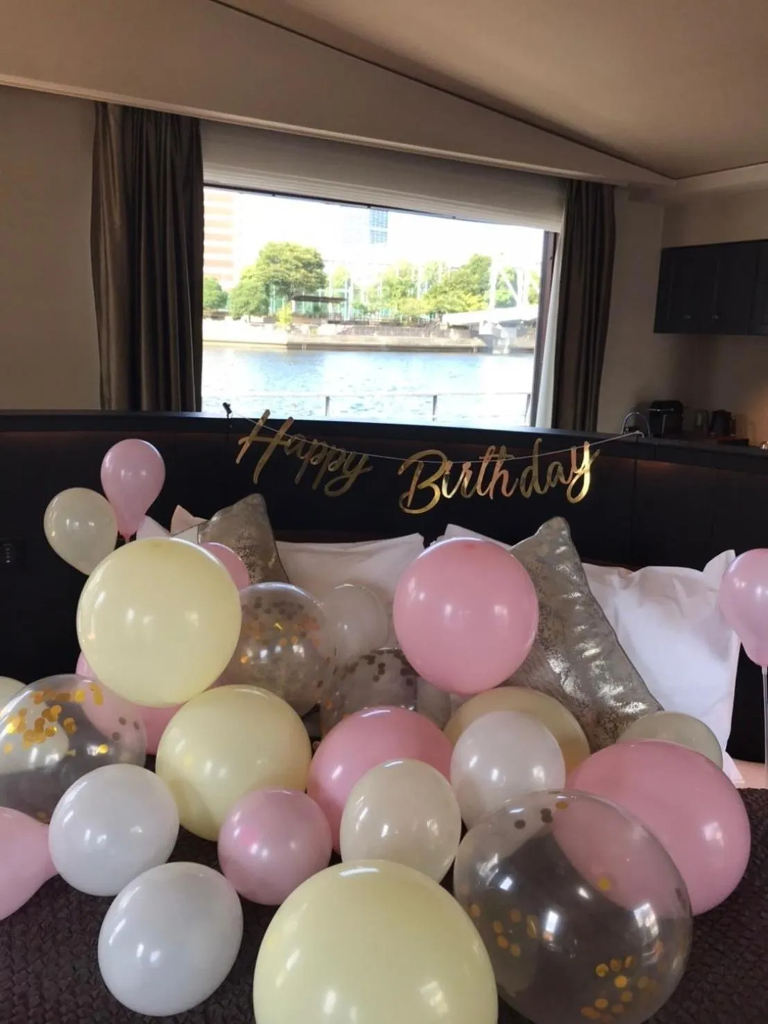 Decorative detail in PETALS TOKYO - Floating Hotel