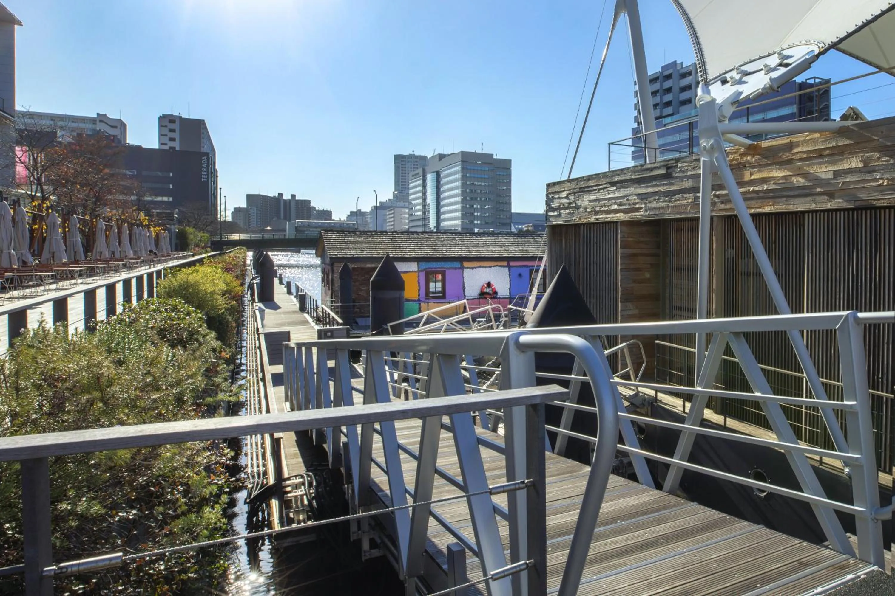 Property building in PETALS TOKYO - Floating Hotel