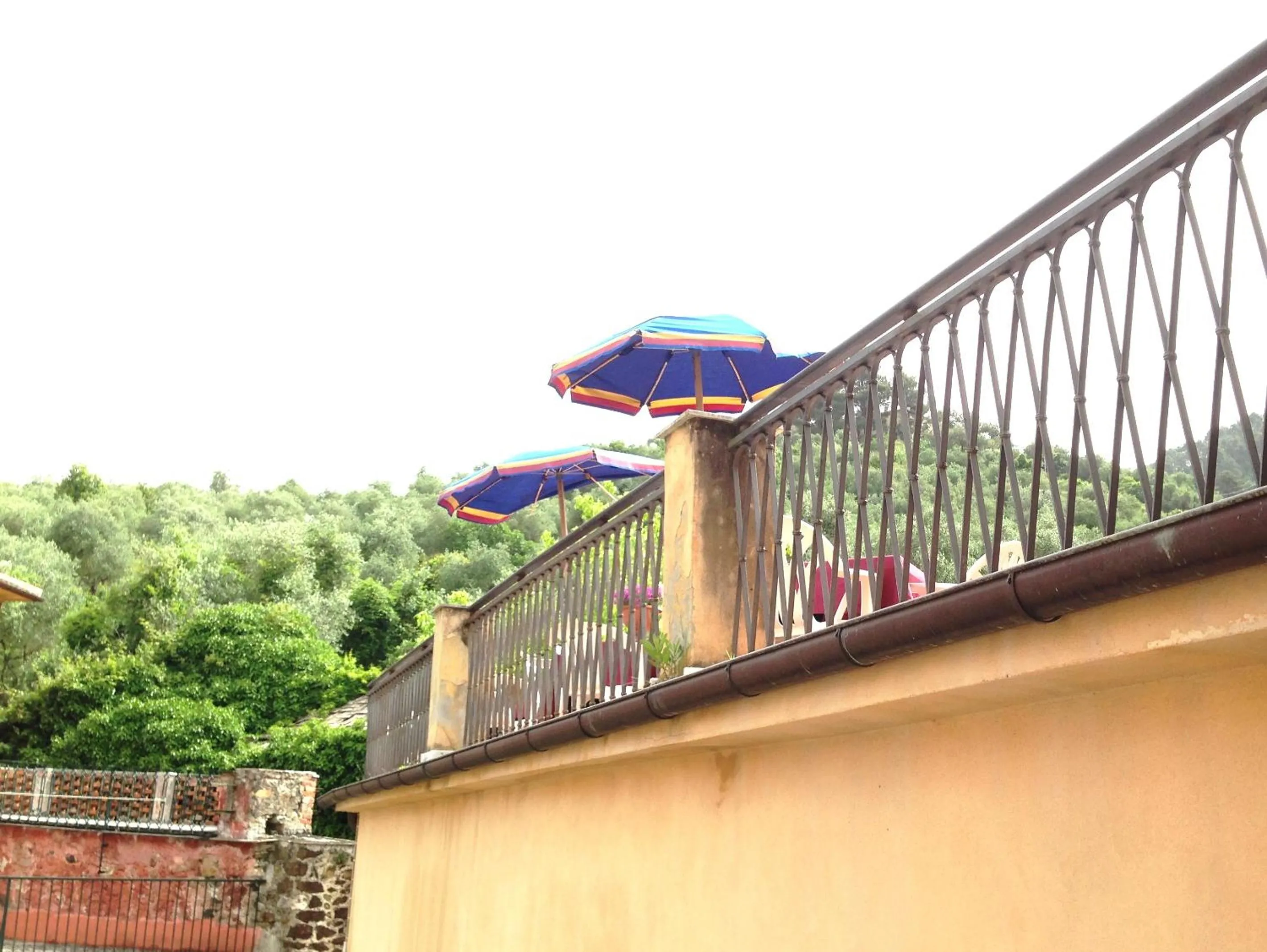 Balcony/Terrace in Ospitalia del Mare Hostel