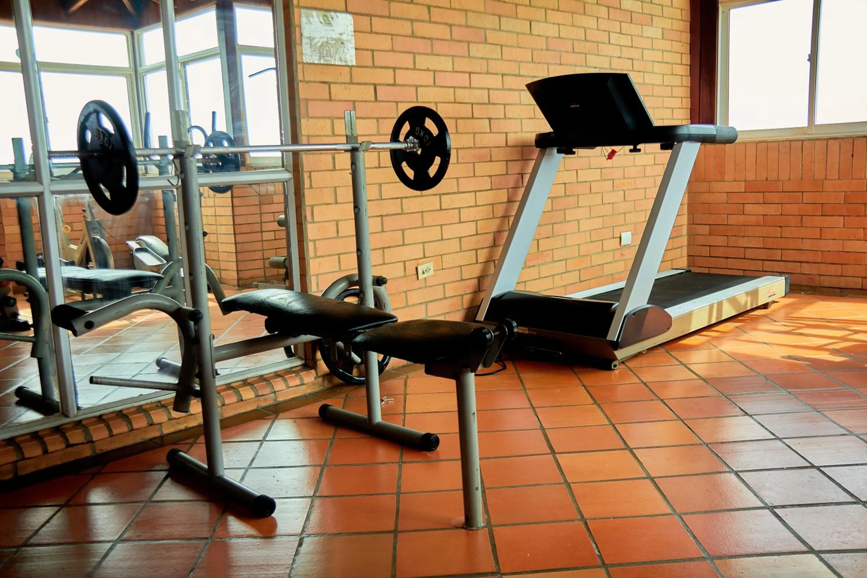 Fitness centre/facilities in Hotel Torre del Prado