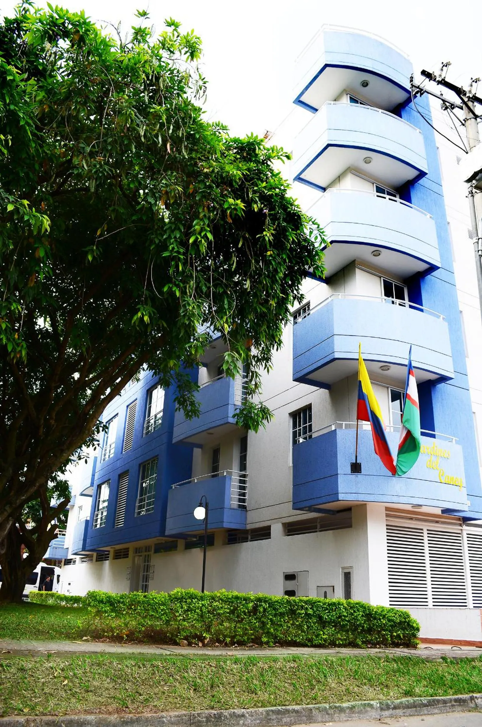 Facade/entrance in Hotel Jardines del Caney