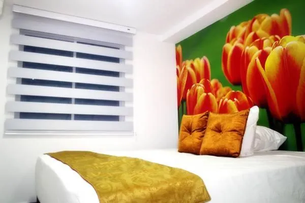 Bed in Hotel Jardines del Caney