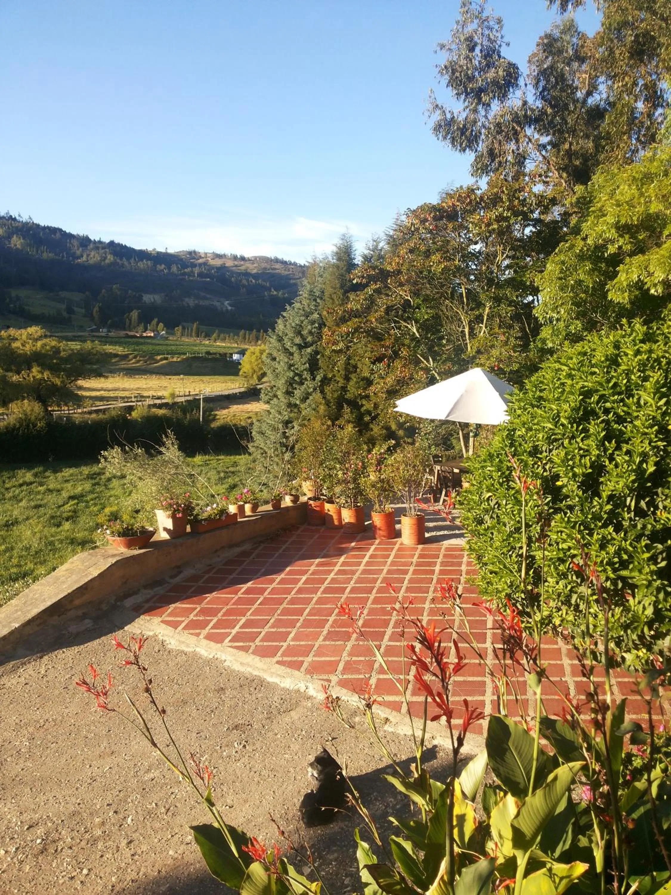 Patio in Posada el portal de la Loma