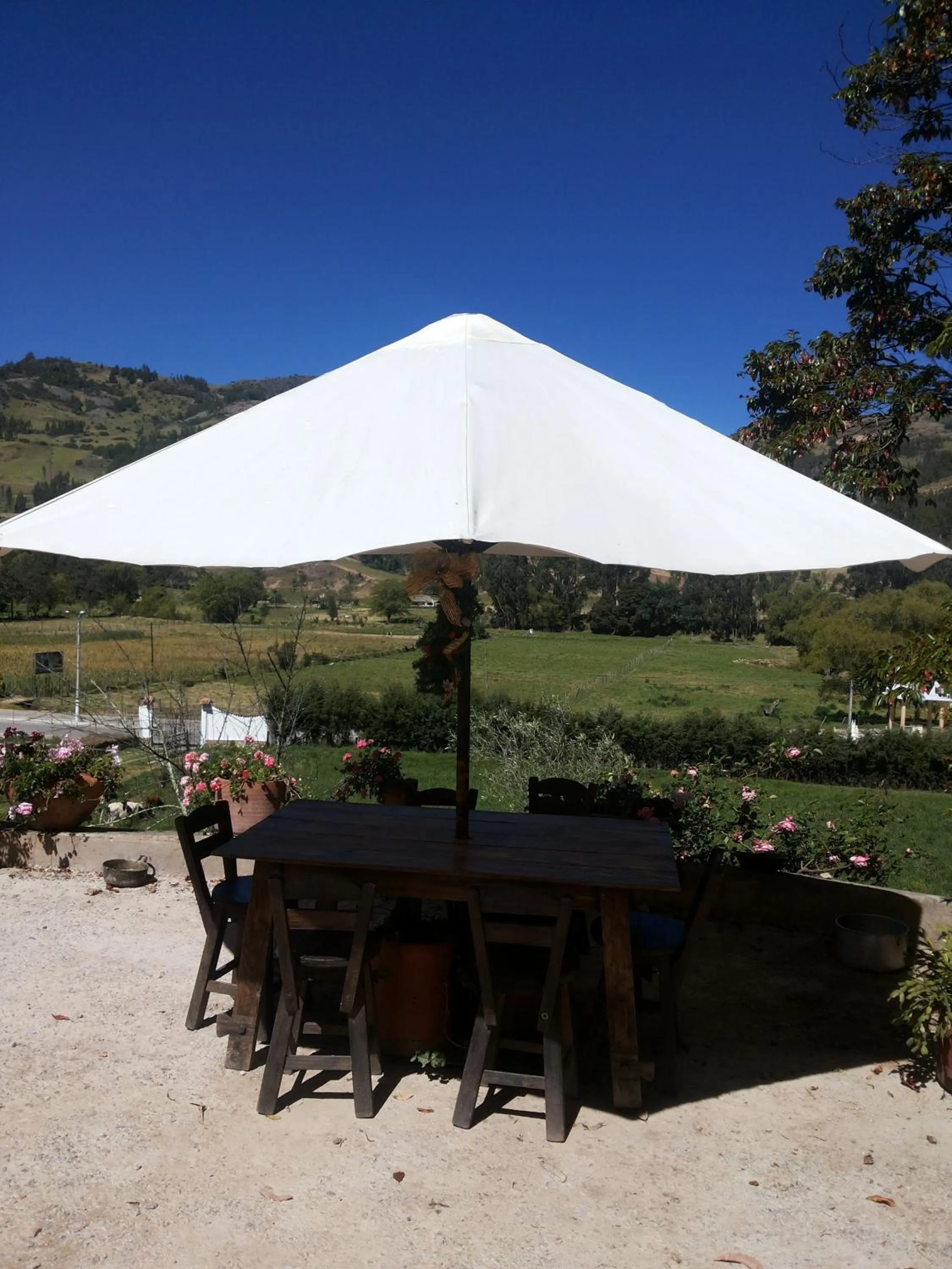 Patio in Posada el portal de la Loma