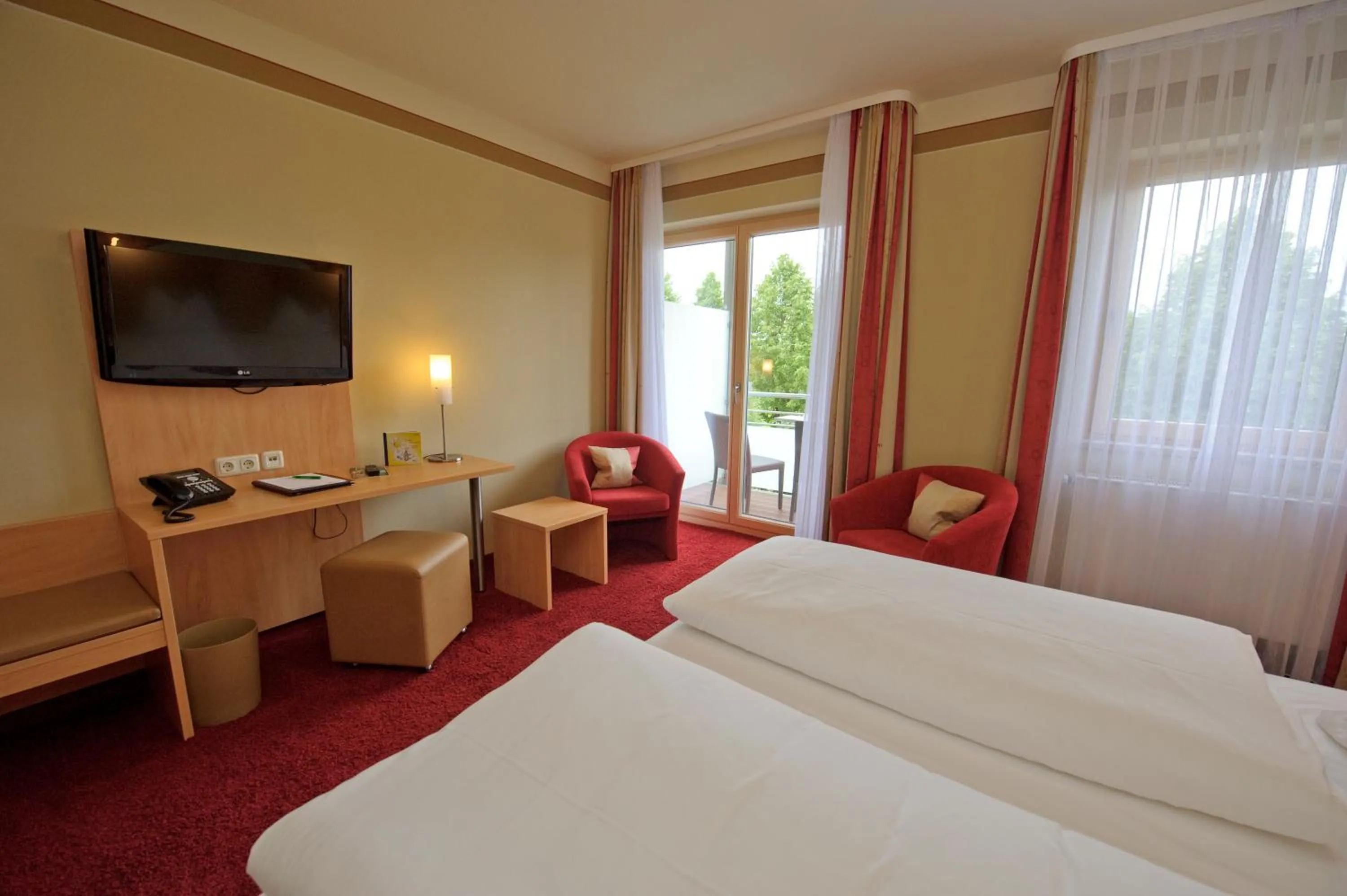 Photo of the whole room, Bed in Hotel Adlerbräu