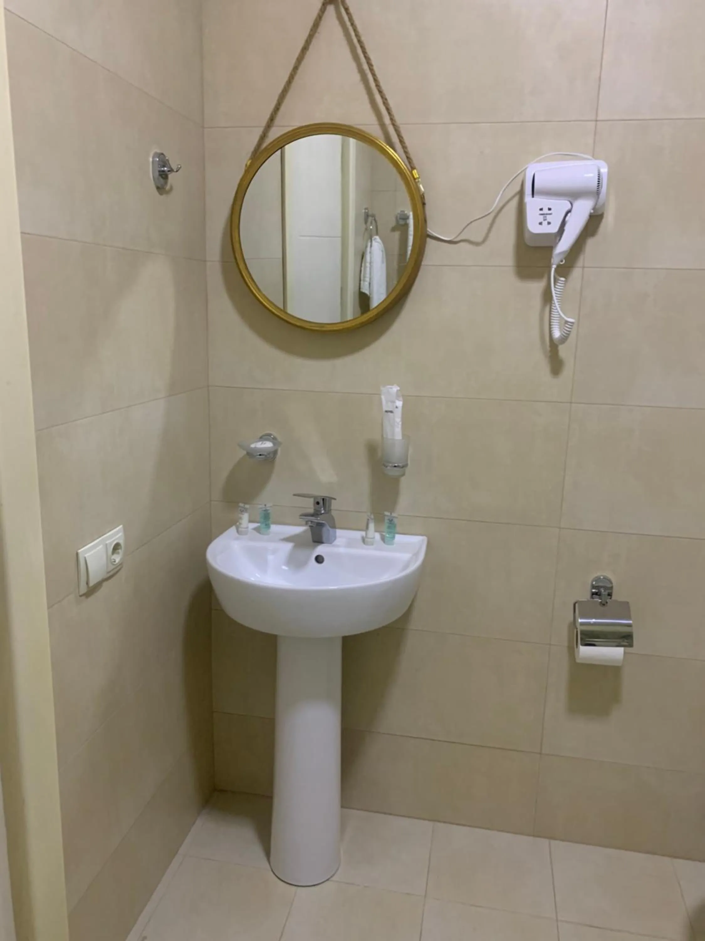 Bathroom in Wald Hotel Lagodekhi Rooms