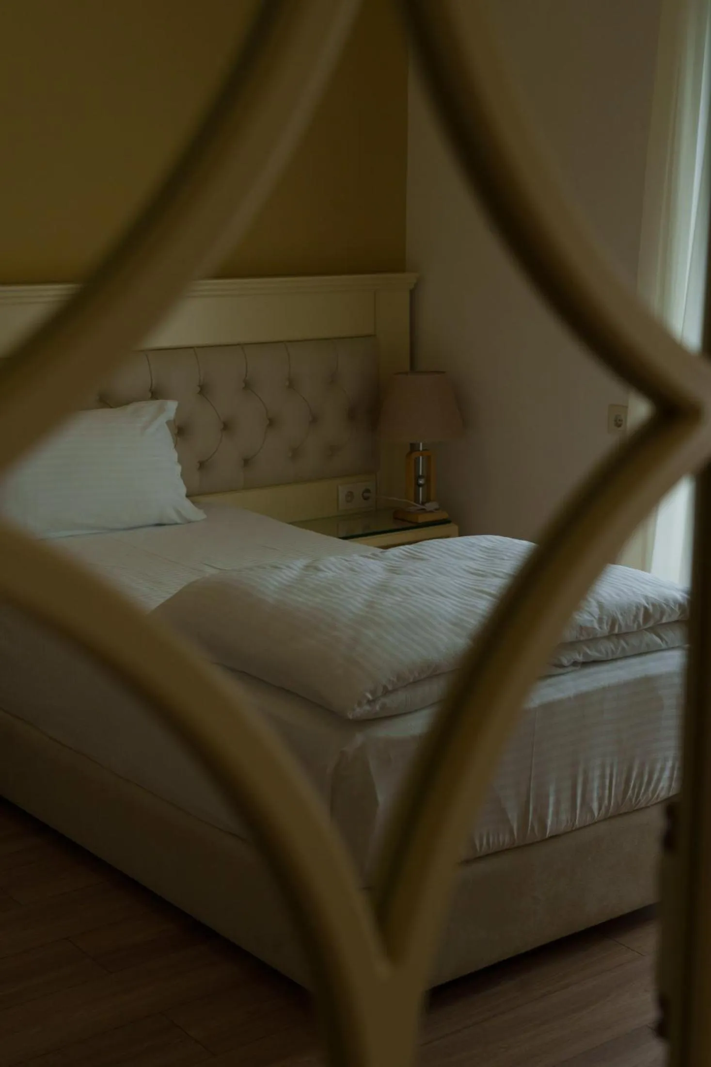 Bed in Wald Hotel Lagodekhi Rooms