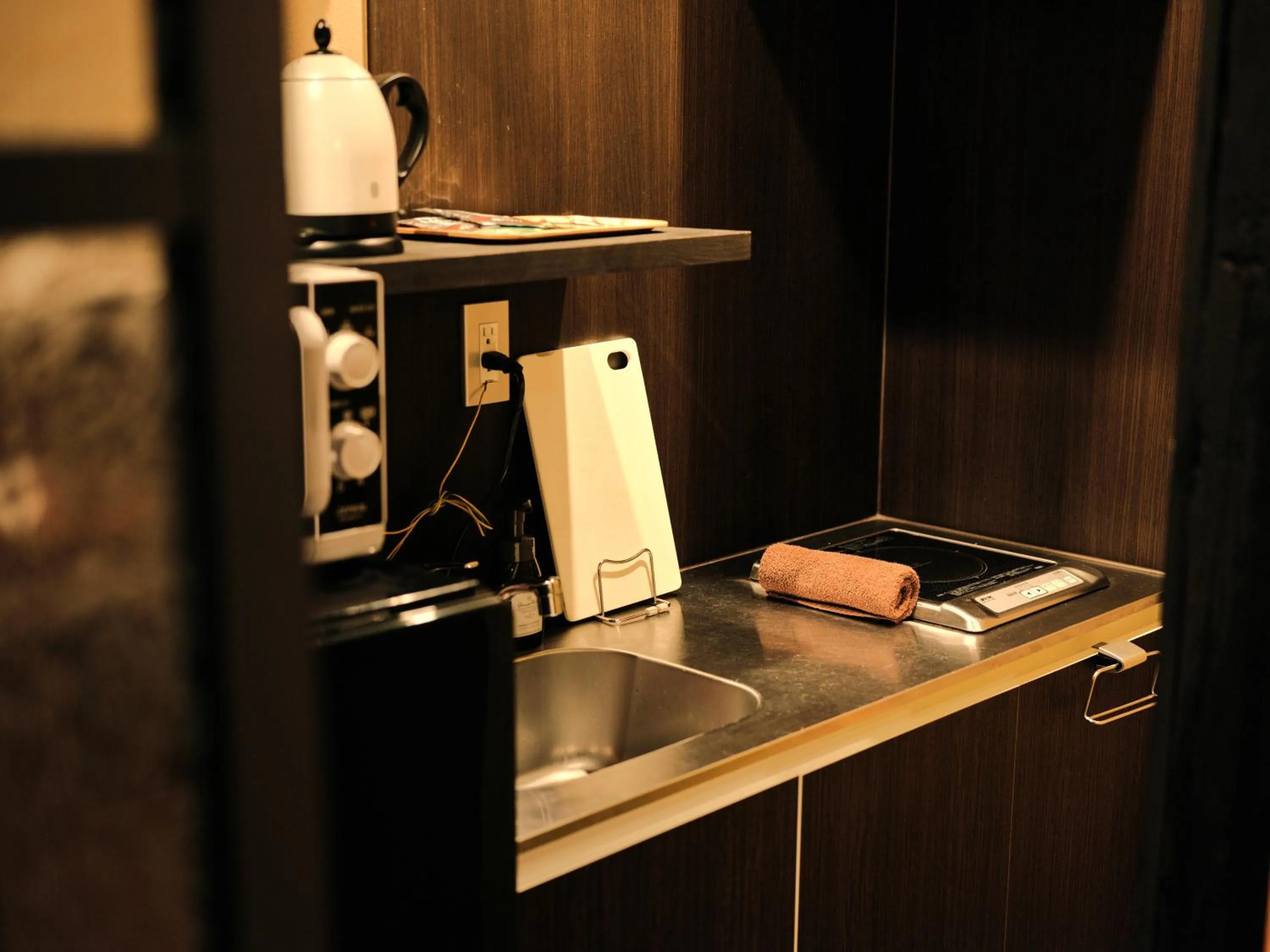 Kitchen or kitchenette in Connect inn GionMiyagawaccho