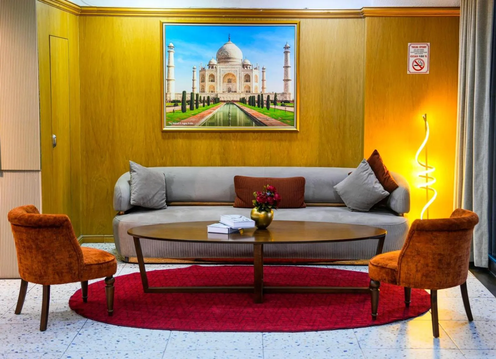 Living room in İstport Hotels