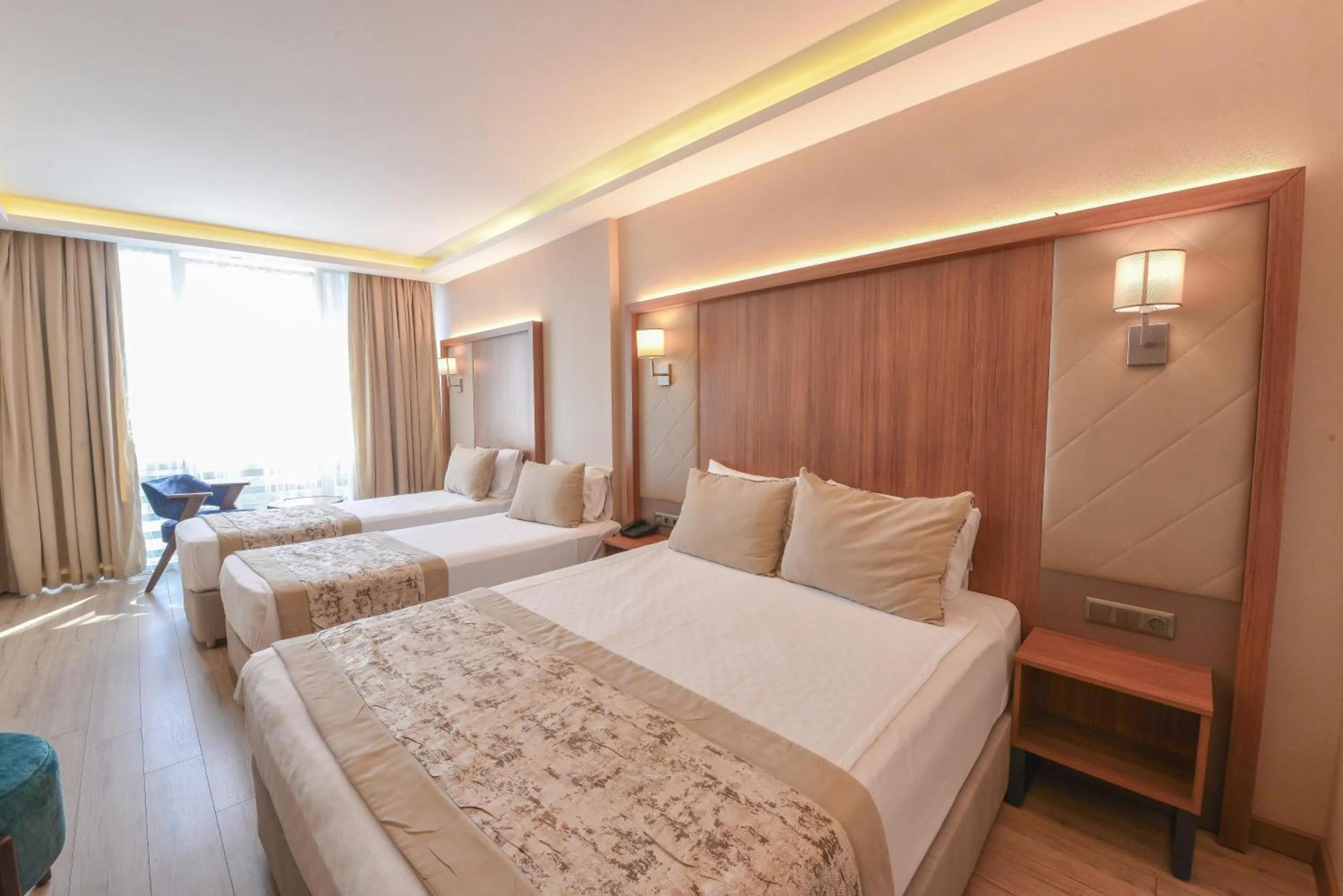 Bed in İstport Hotels