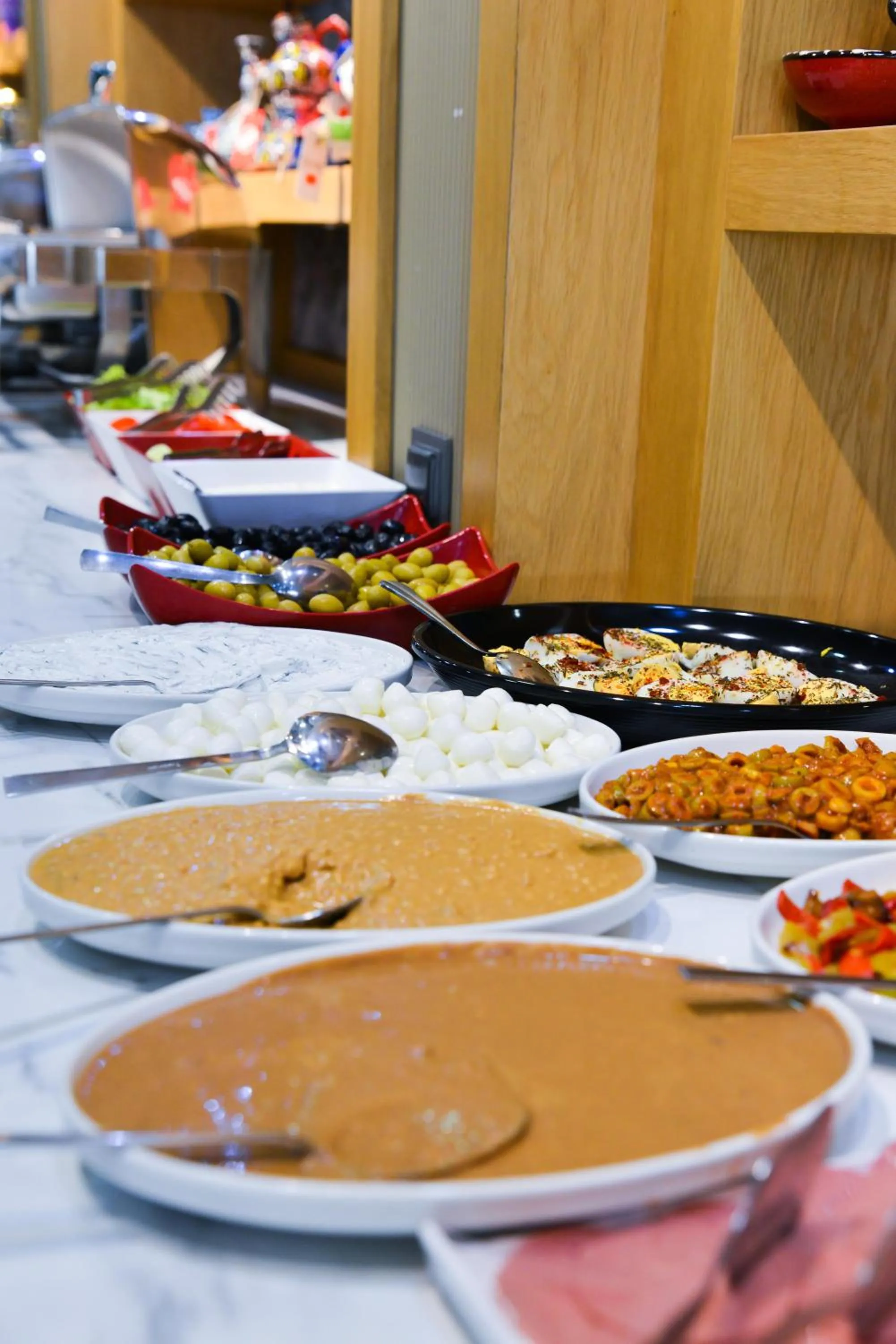 Buffet breakfast in İstport Hotels