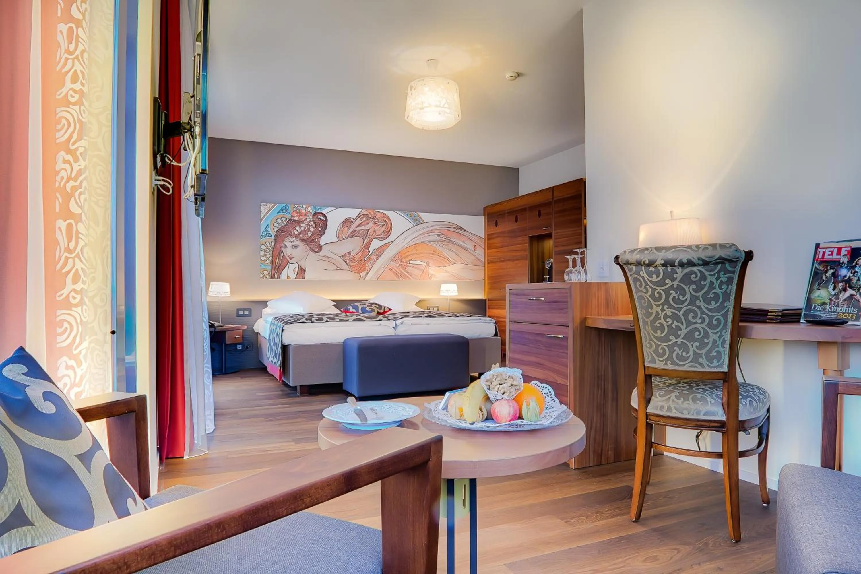 Bedroom, Bed in Belvédère Strandhotel