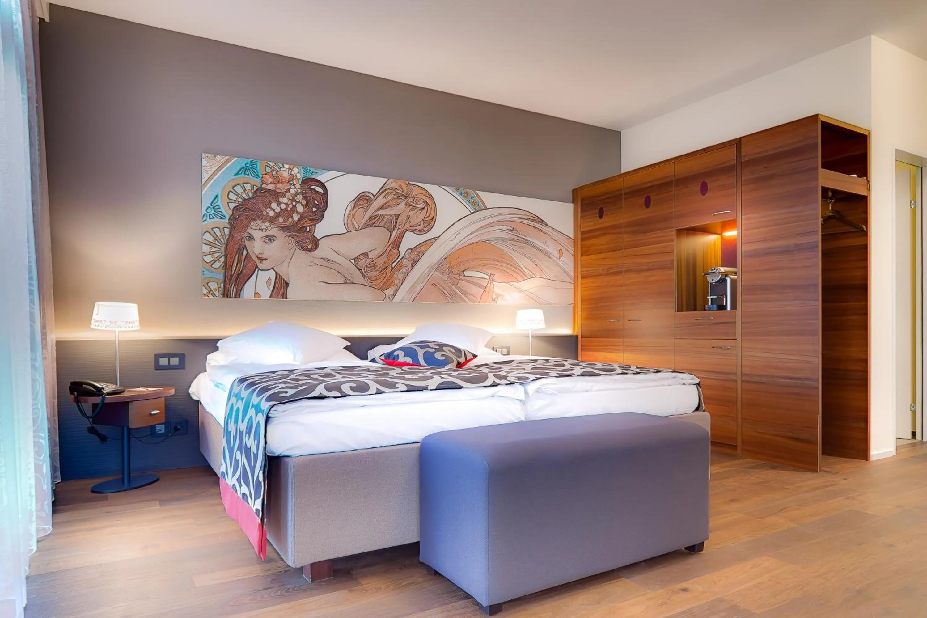 Bed in Belvédère Strandhotel