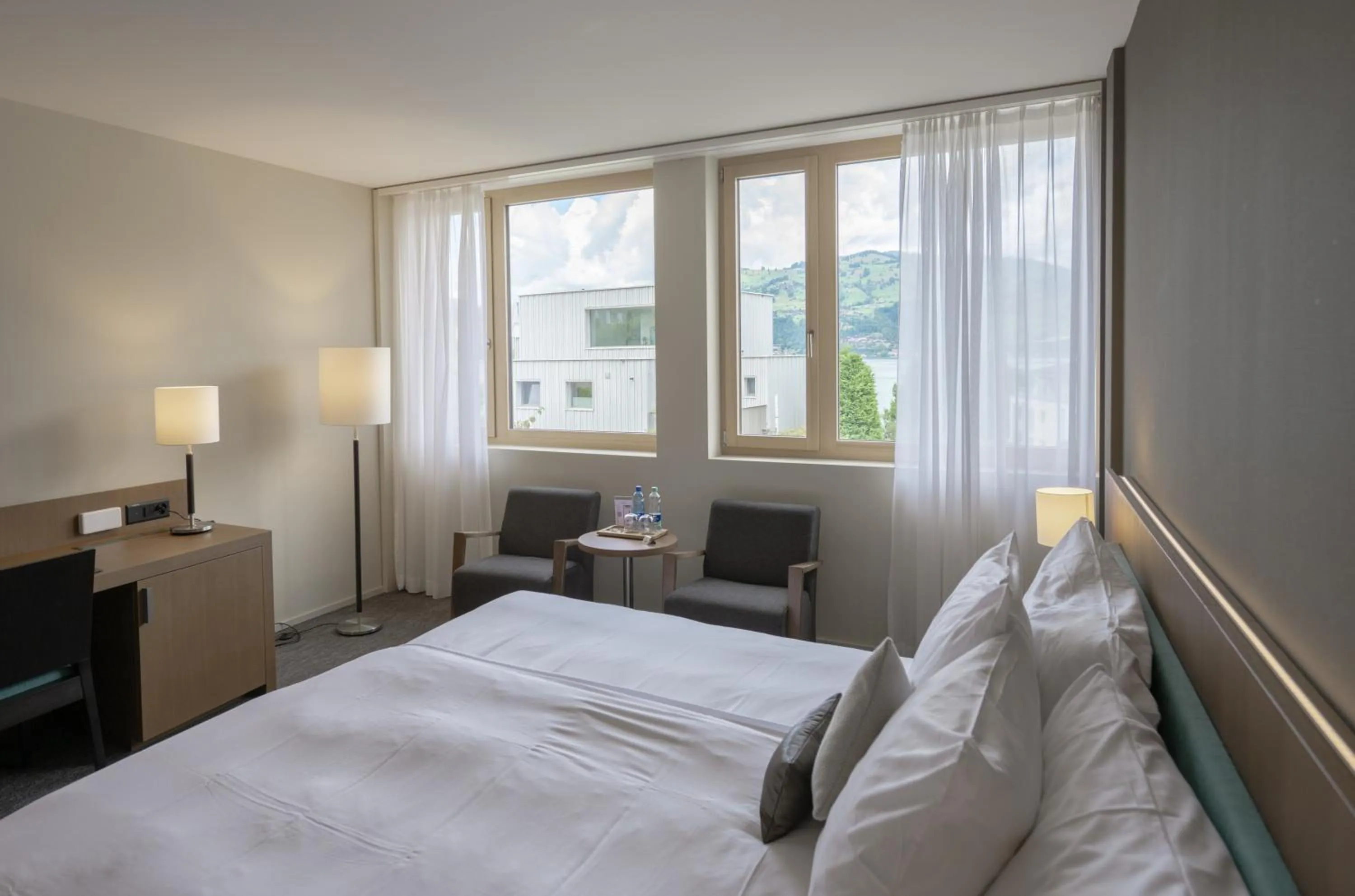 Bedroom, Bed in Belvédère Strandhotel