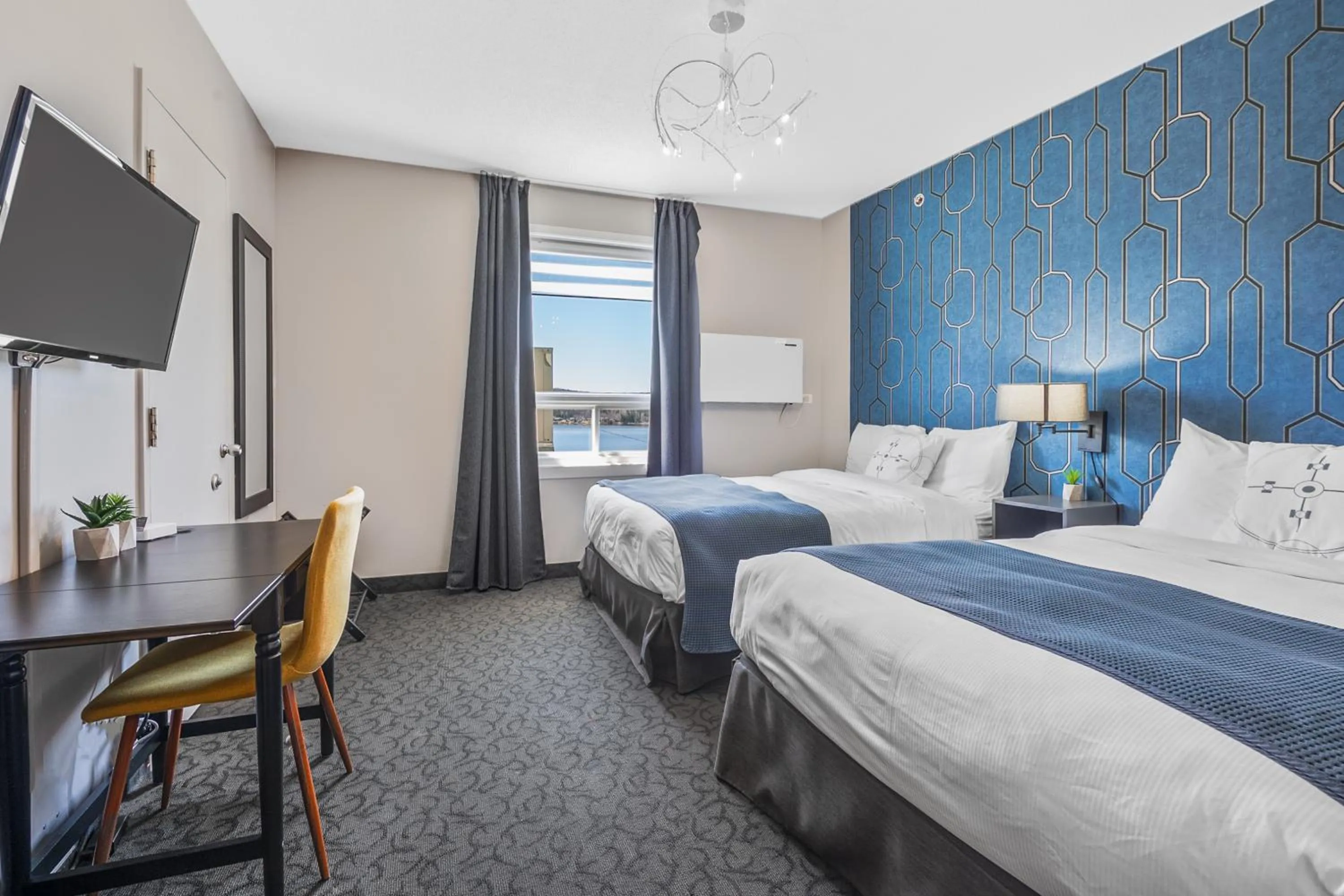 Bed in Manoir Lac-Etchemin