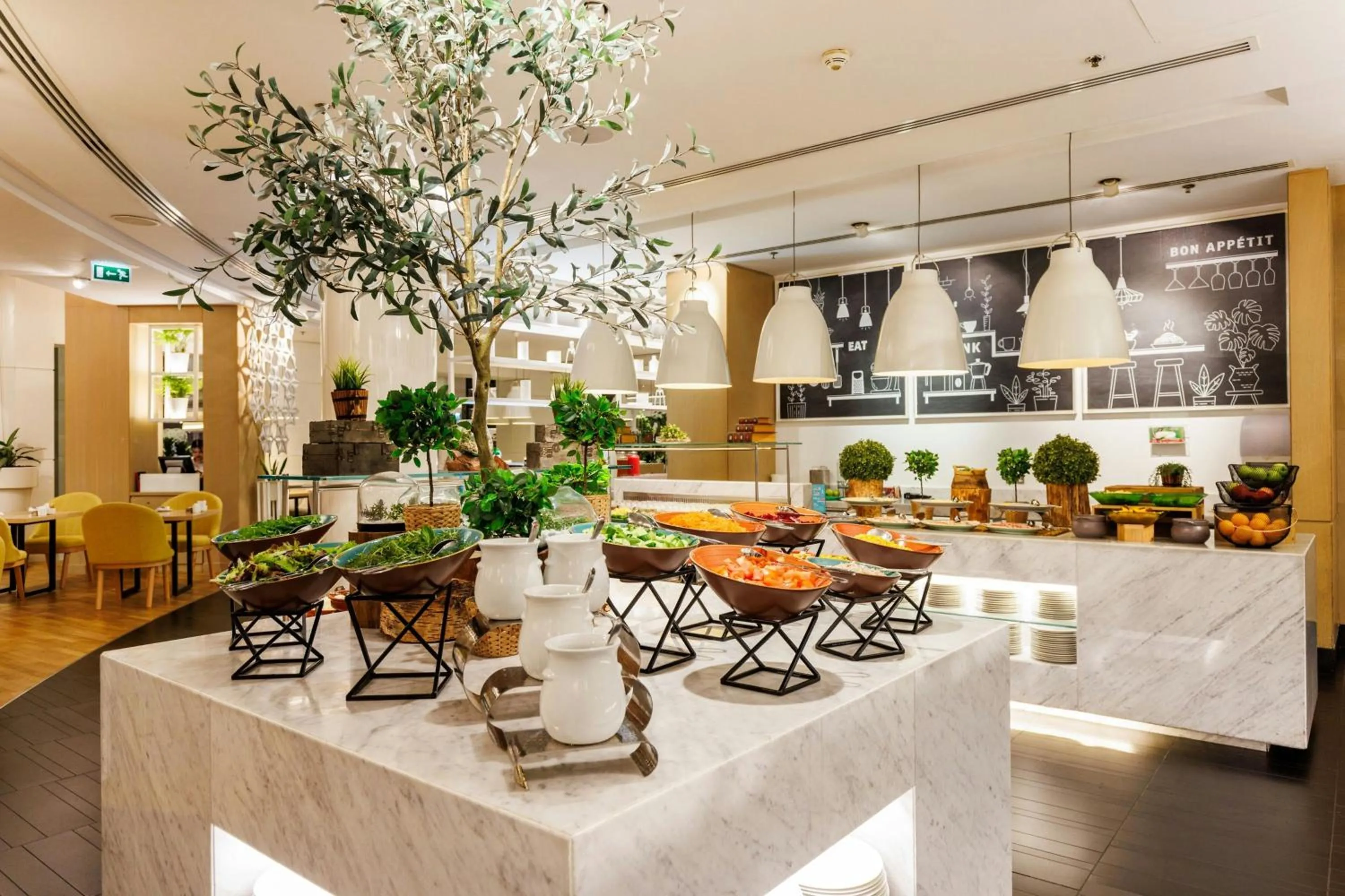 Breakfast in Le Royal Meridien Abu Dhabi