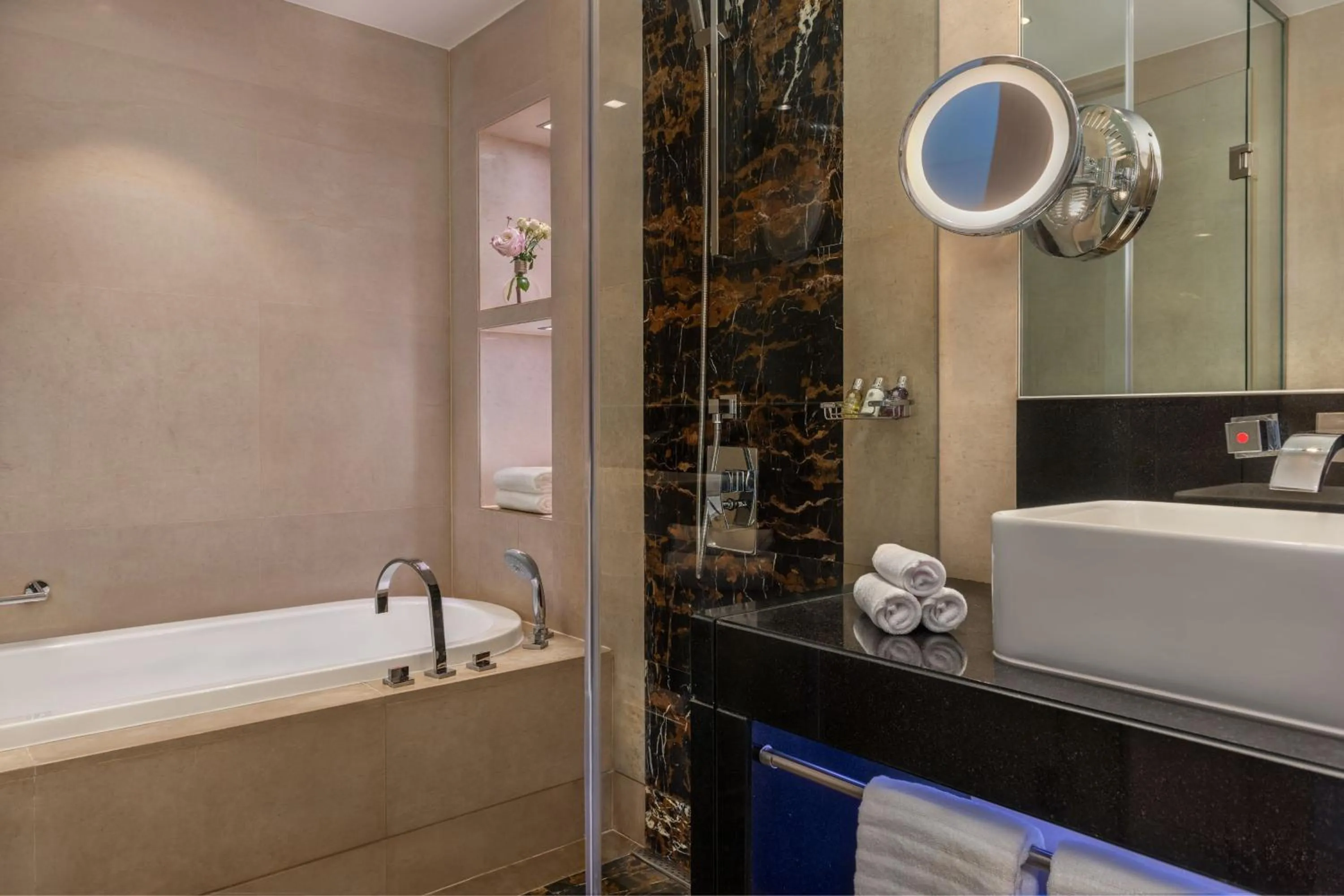 Bathroom in Le Royal Meridien Abu Dhabi