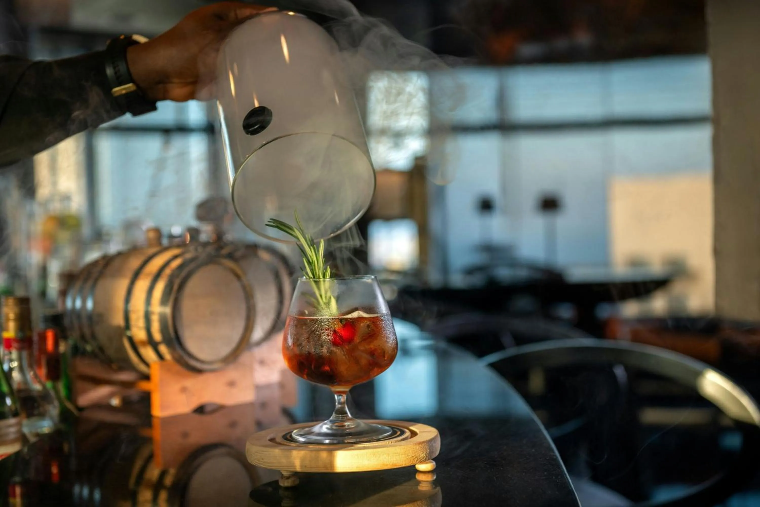 Lounge or bar in Le Royal Meridien Abu Dhabi