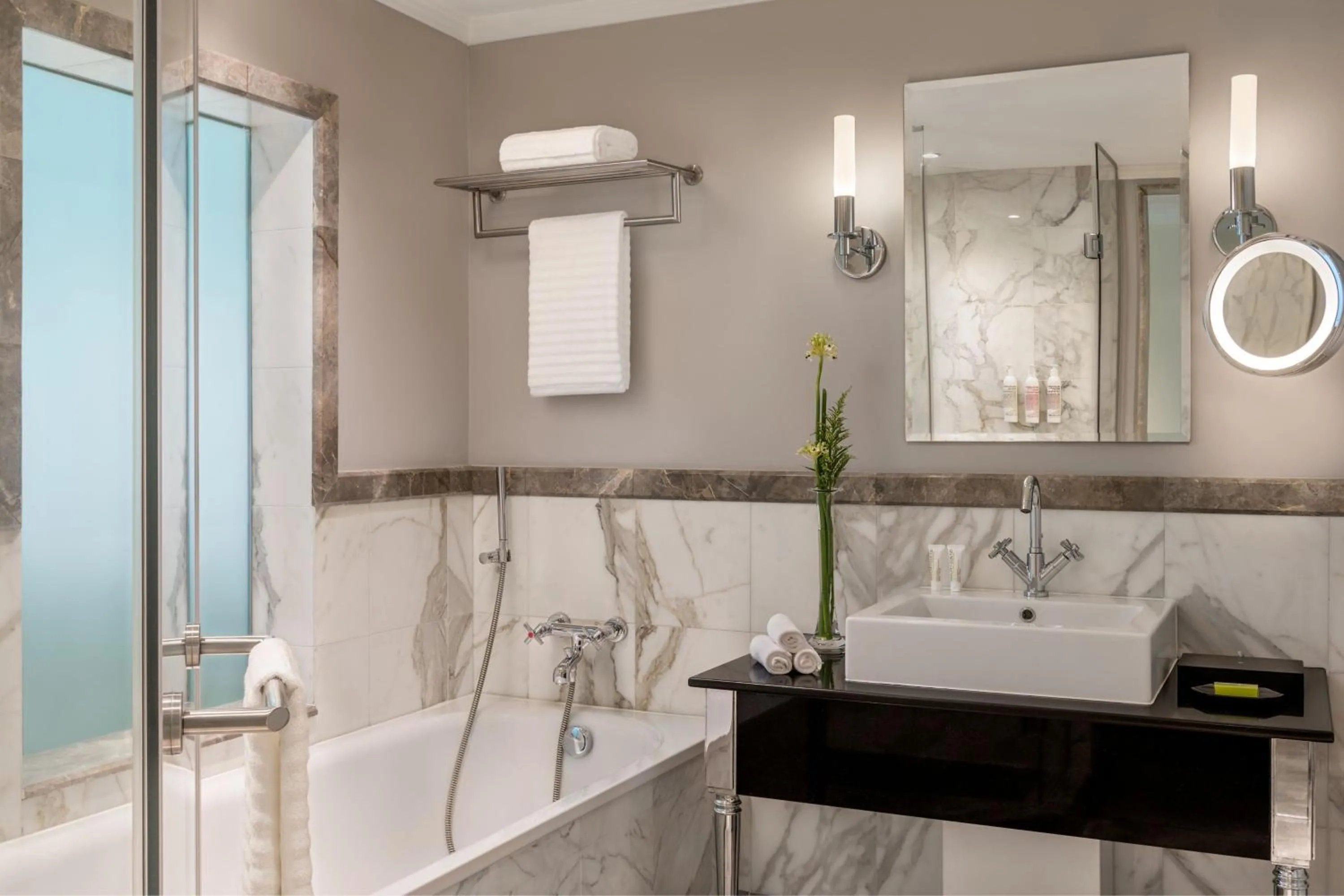 Bathroom in Le Royal Meridien Abu Dhabi