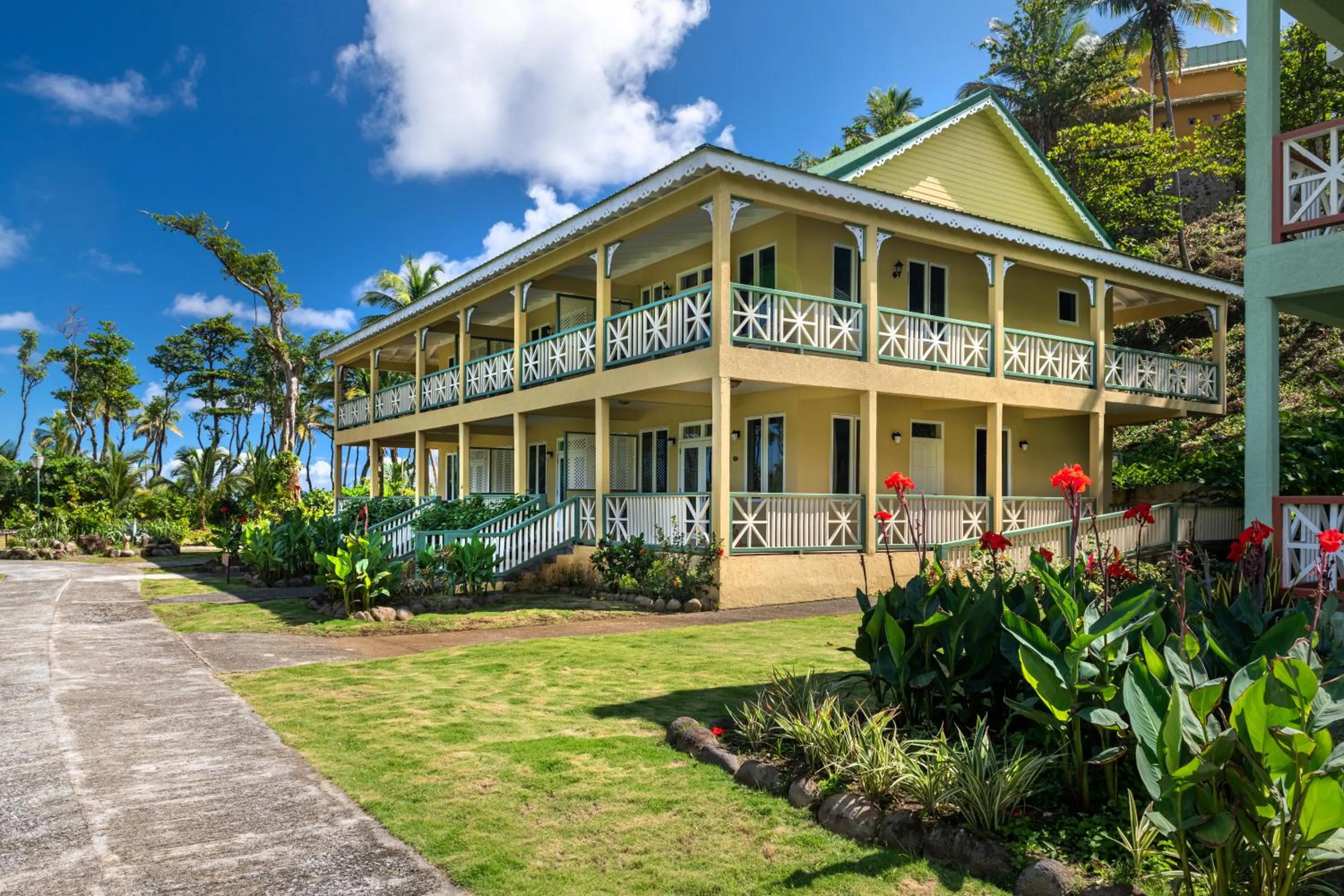 Property building in Rosalie Bay Eco Resort & Spa