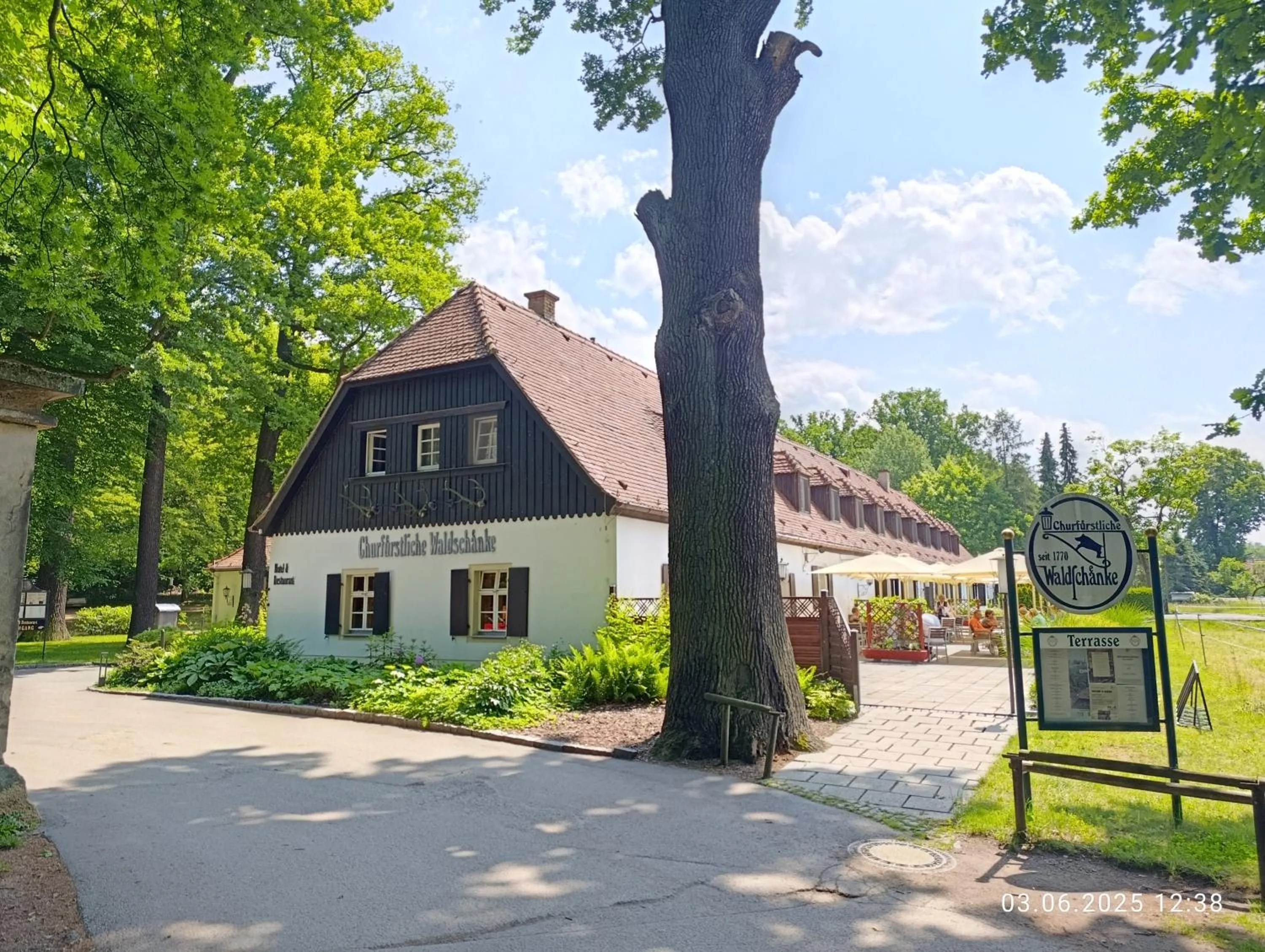 Property building in Churfuerstliche Waldschaenke