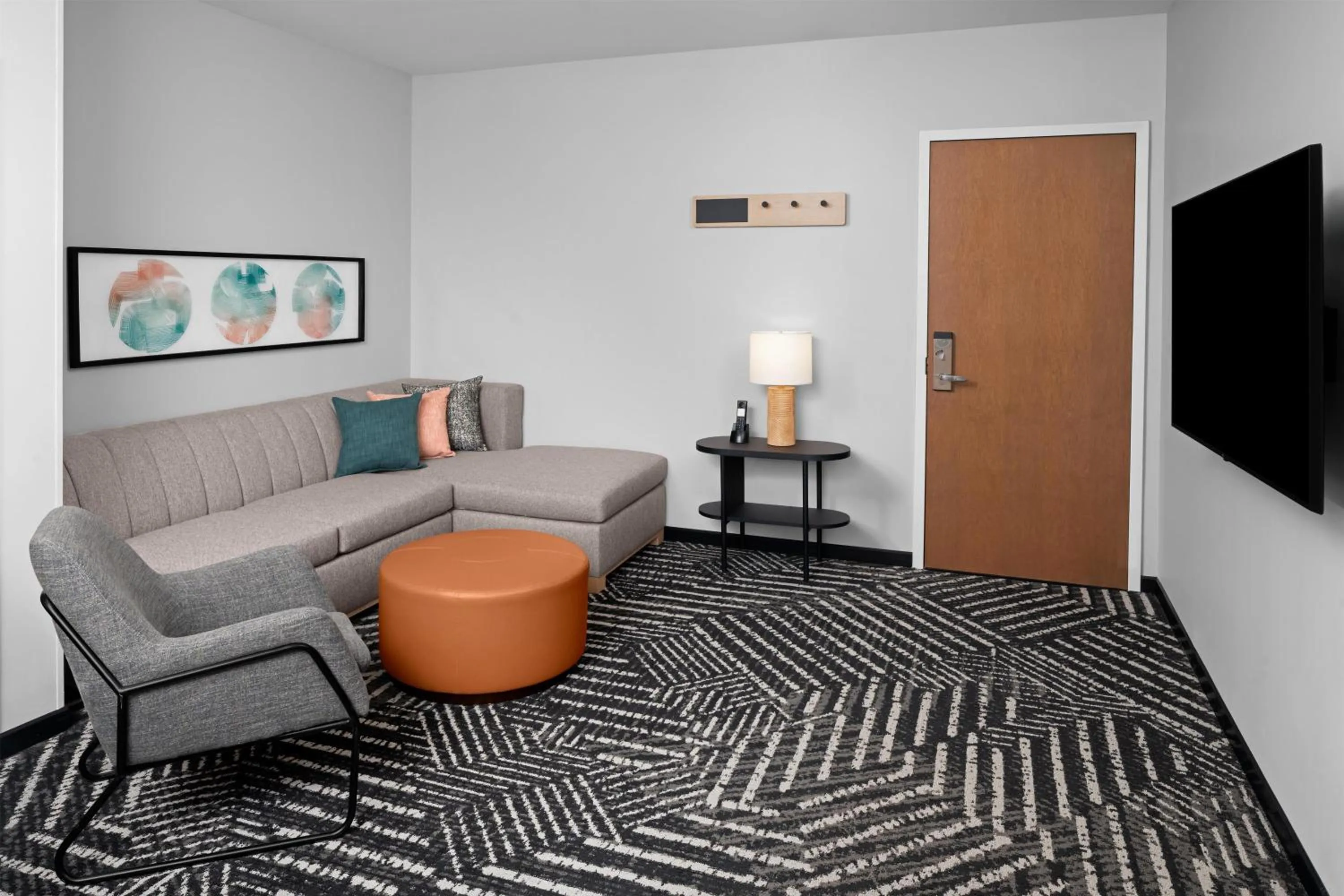 Photo of the whole room in Hyatt House Pittsburgh-South Side