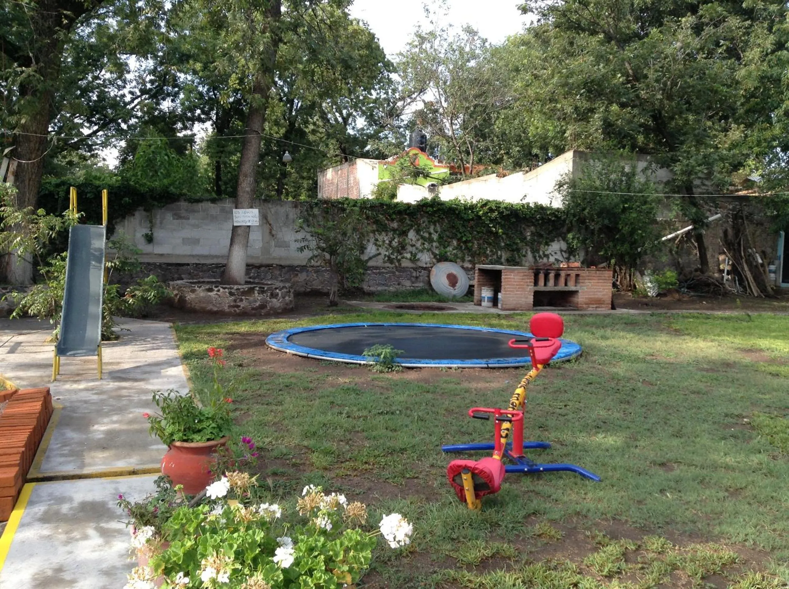 Children play ground in Hotel Tecozautla