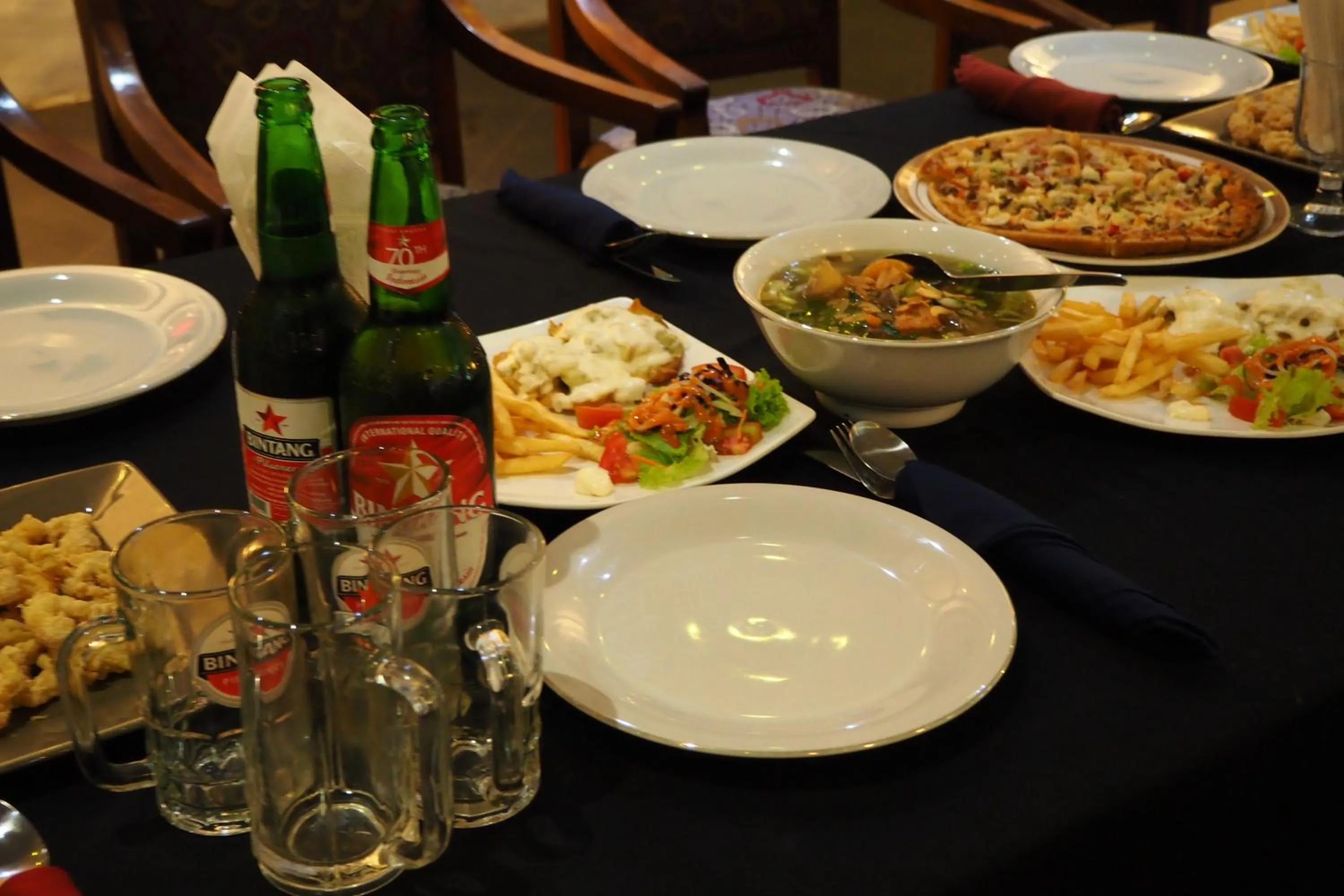Food close-up in The Gecho Inn Town