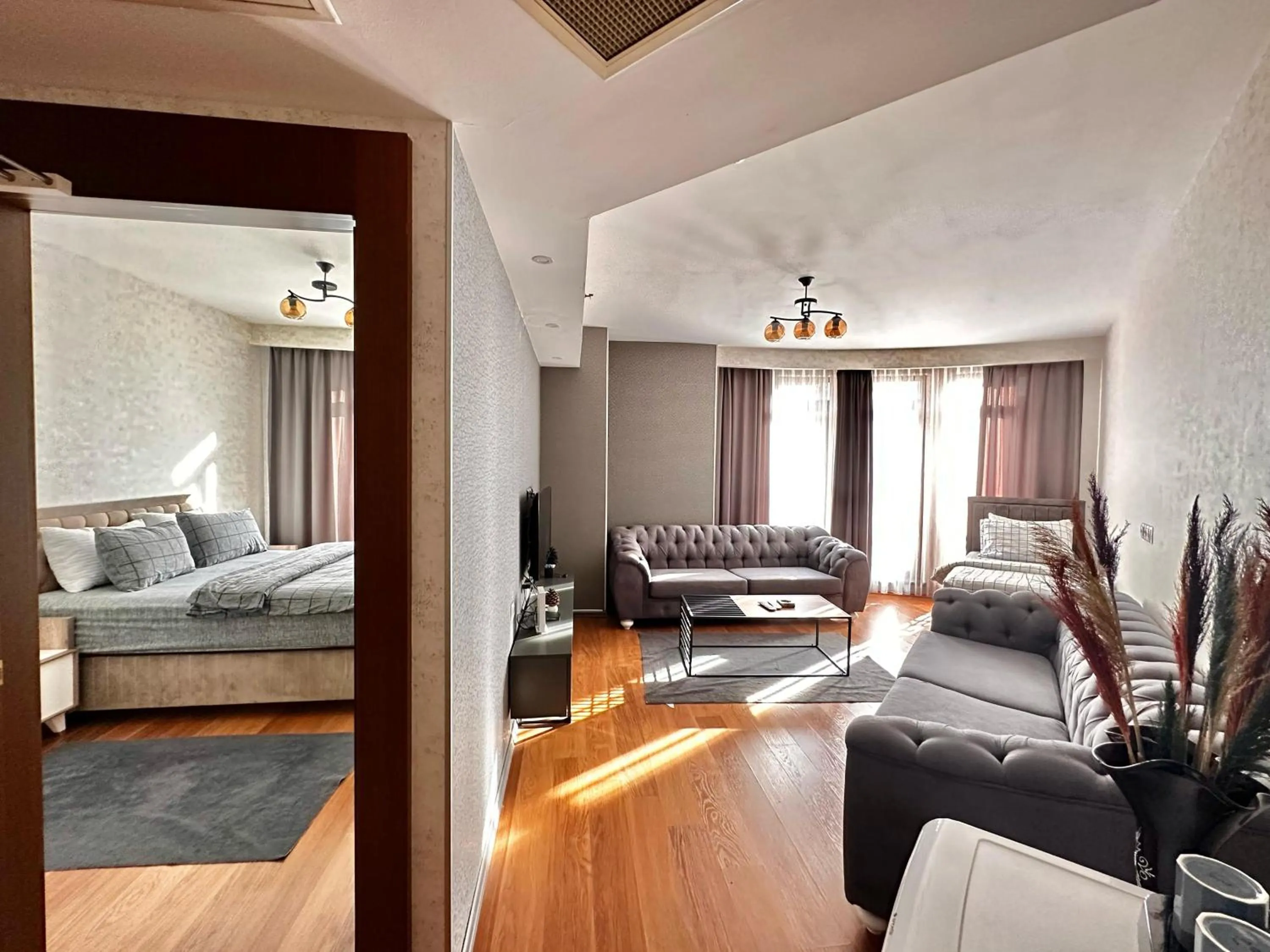 Bed in SABİHA GOKCEN İSTANBUL HOUSES Airport