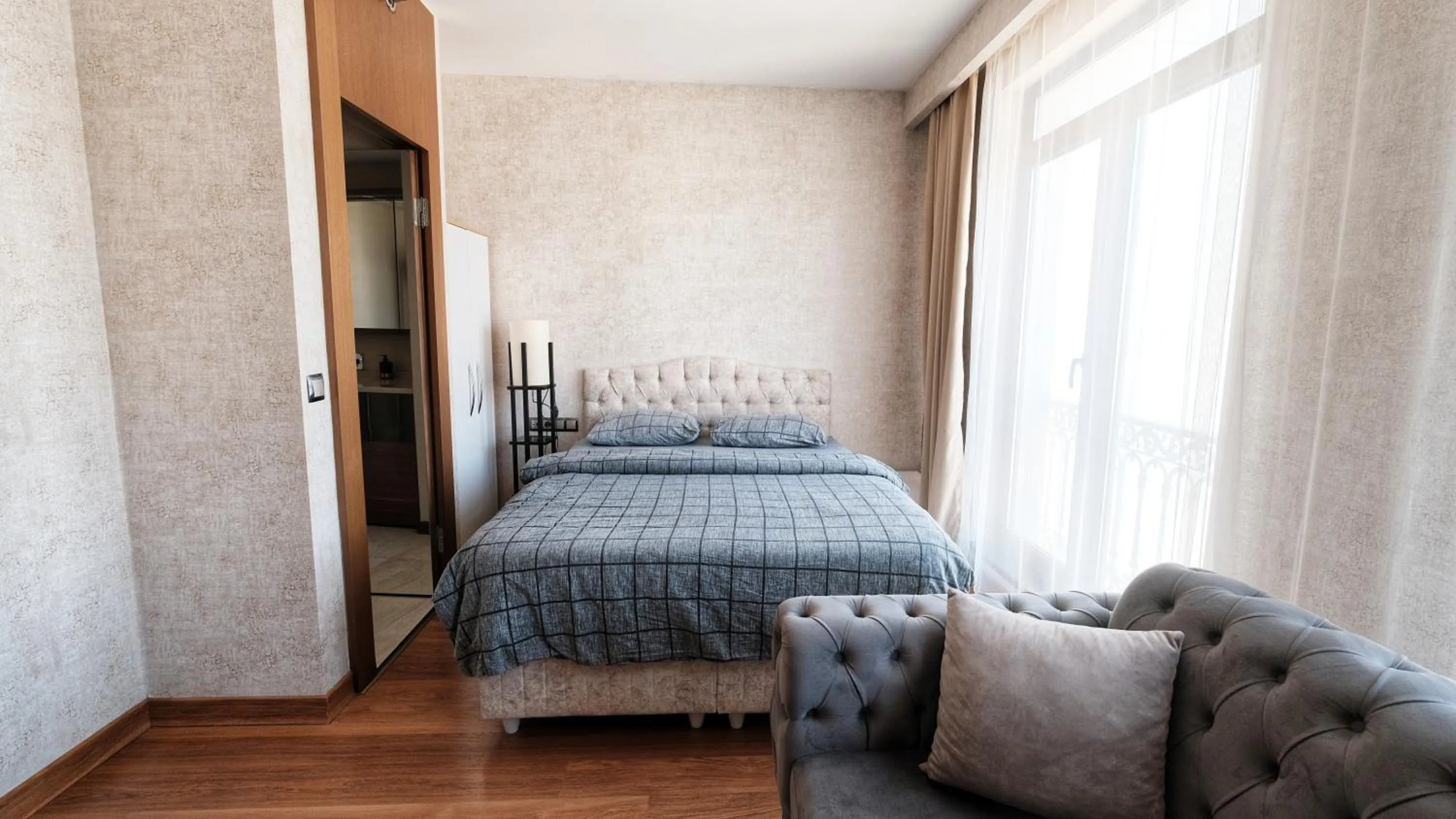 Bed in SABİHA GOKCEN İSTANBUL HOUSES Airport