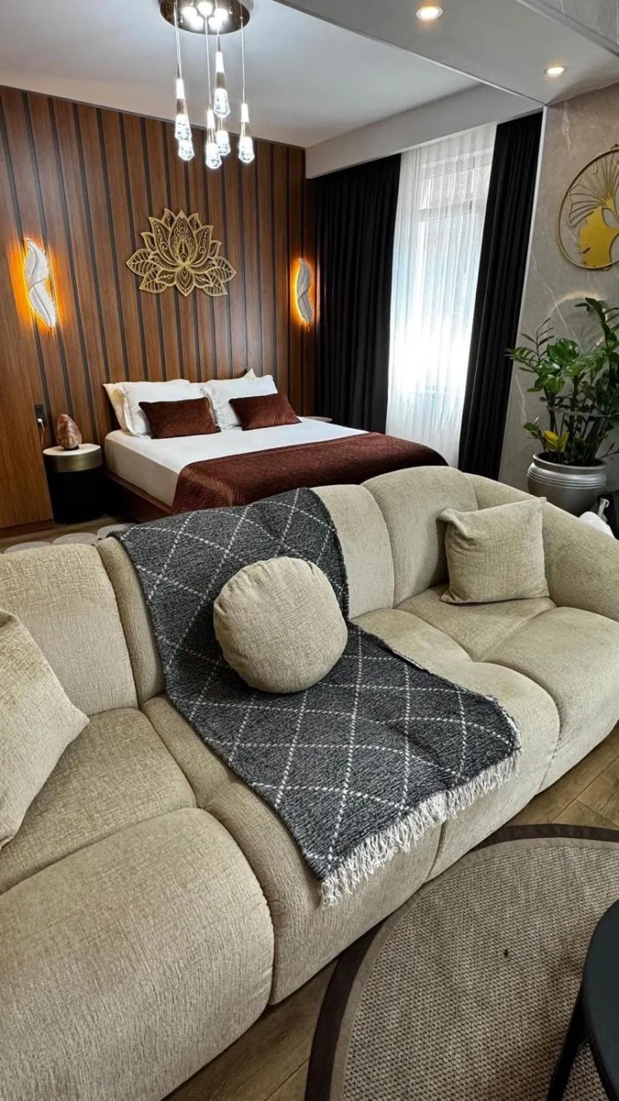 Bed in SABİHA GOKCEN İSTANBUL HOUSES Airport