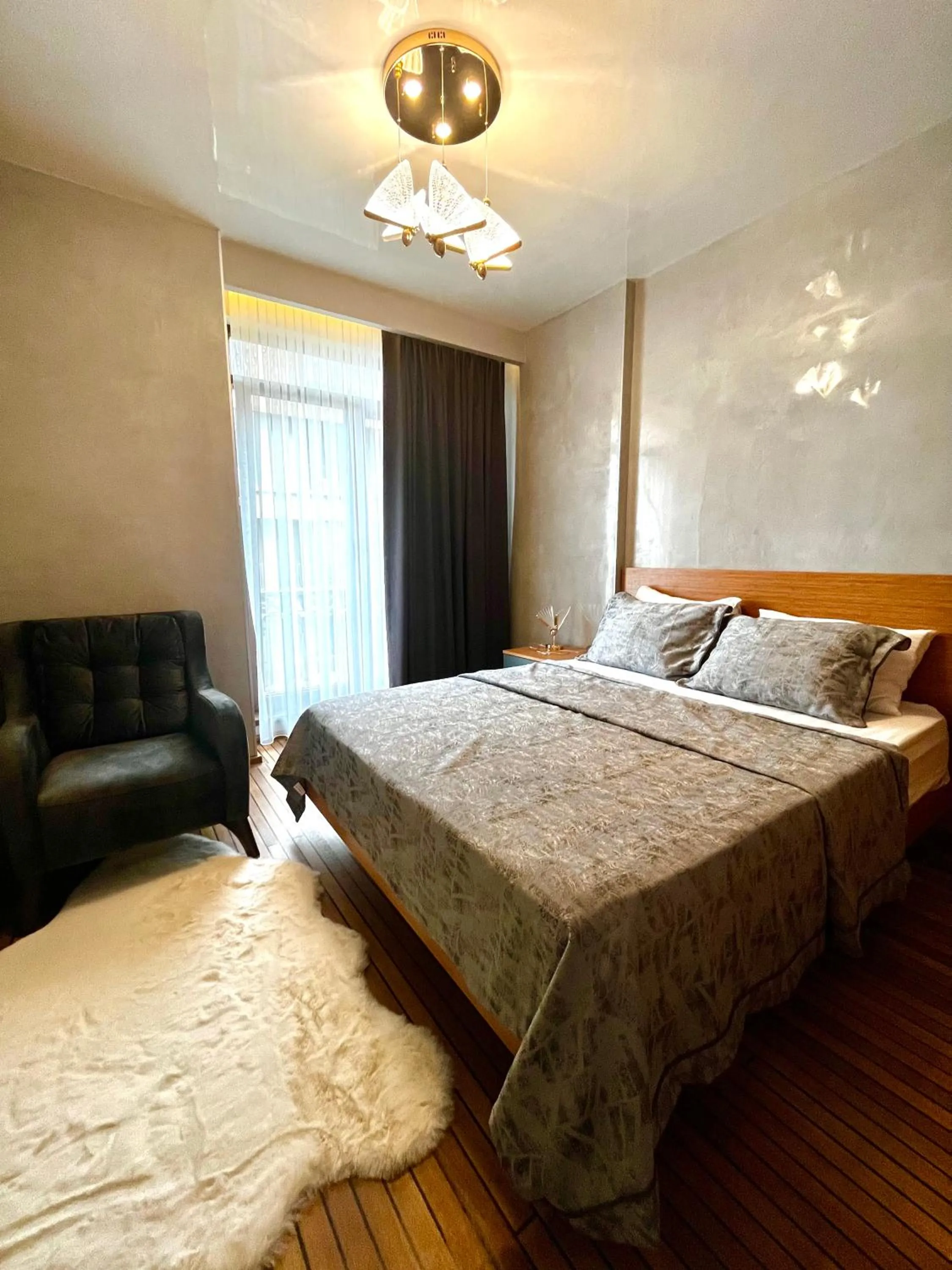 Bed in SABİHA GOKCEN İSTANBUL HOUSES Airport