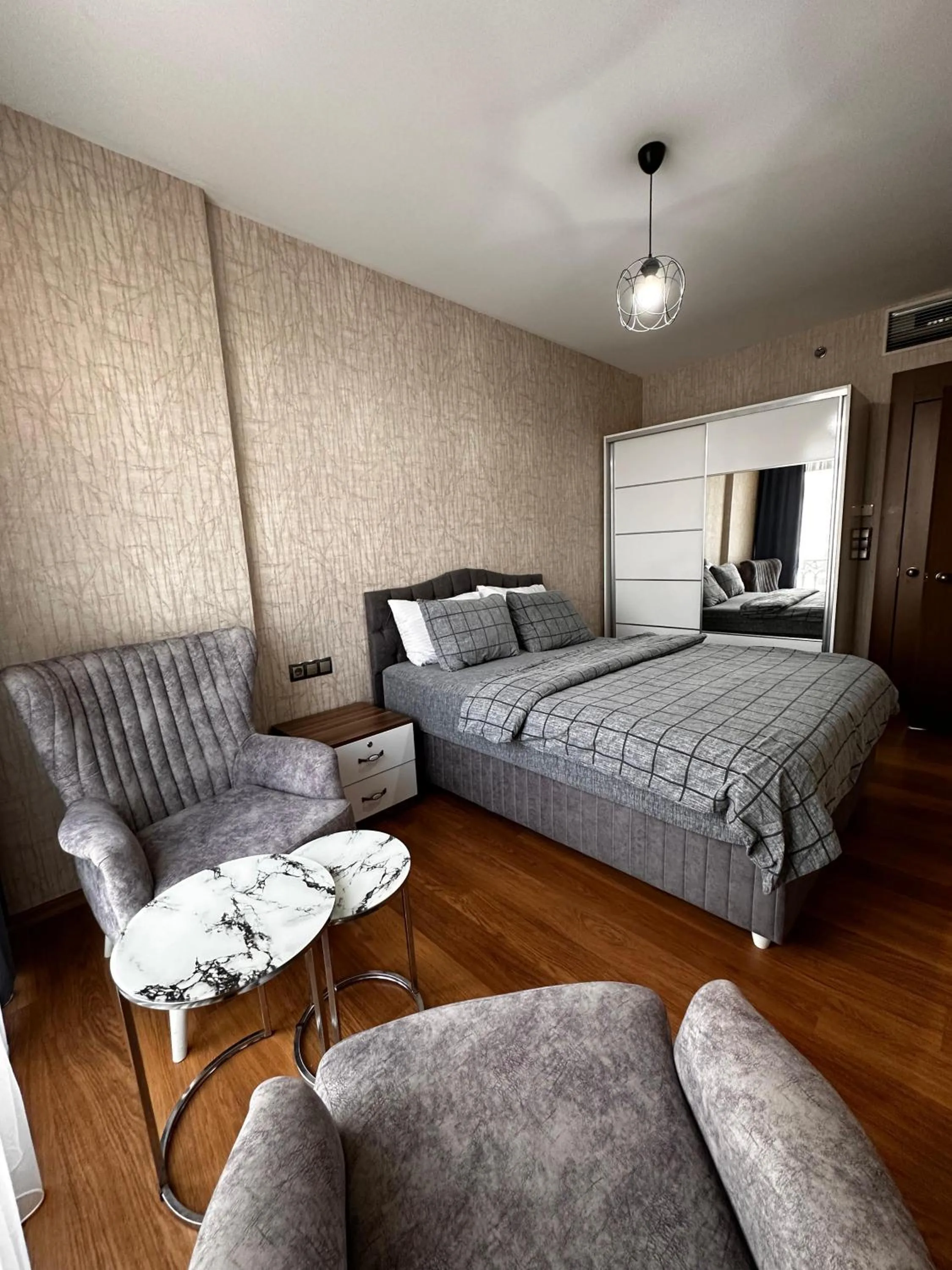 Bed in SABİHA GOKCEN İSTANBUL HOUSES Airport