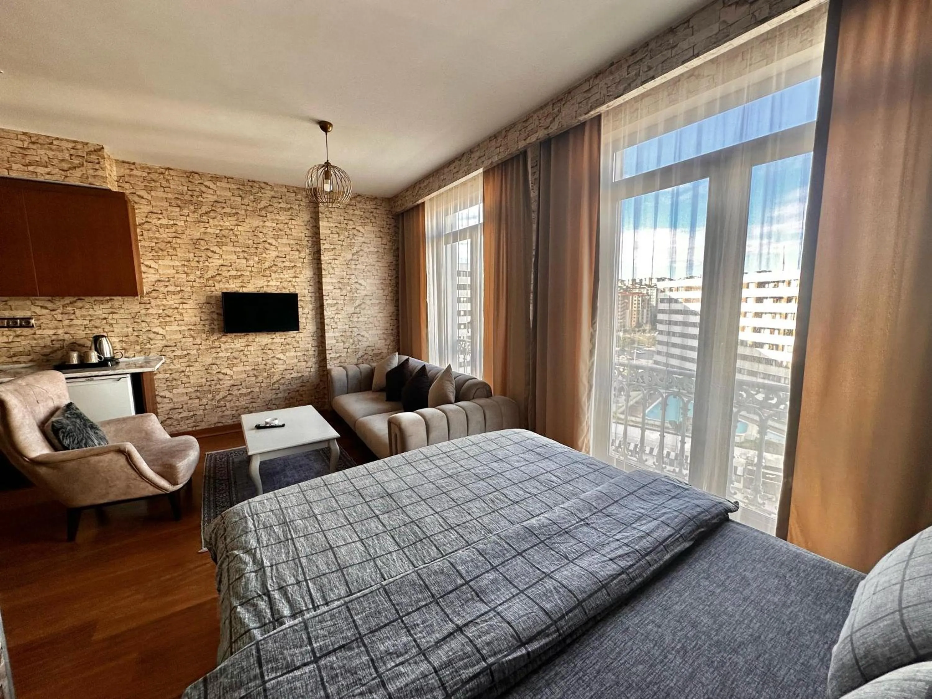 Bed in SABİHA GOKCEN İSTANBUL HOUSES Airport