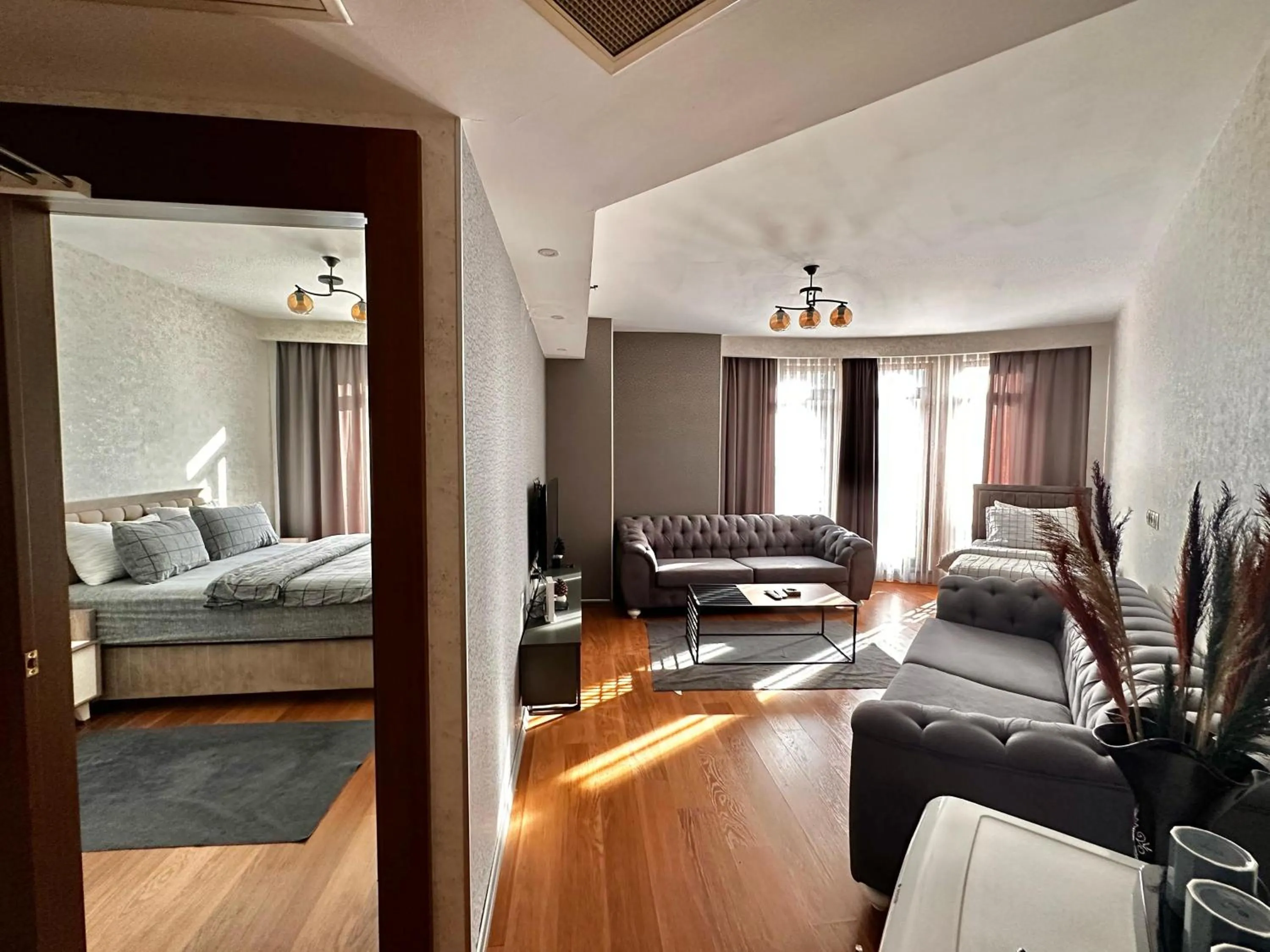 Bed in SABİHA GOKCEN İSTANBUL HOUSES Airport