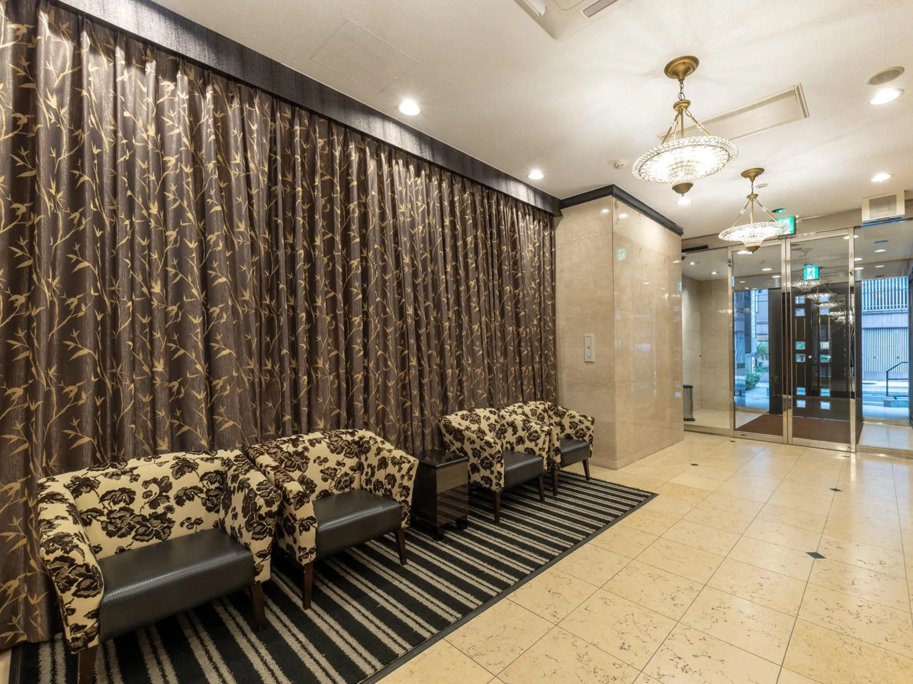 Lobby or reception in APA Hotel Kagoshima Chuo Ekimae