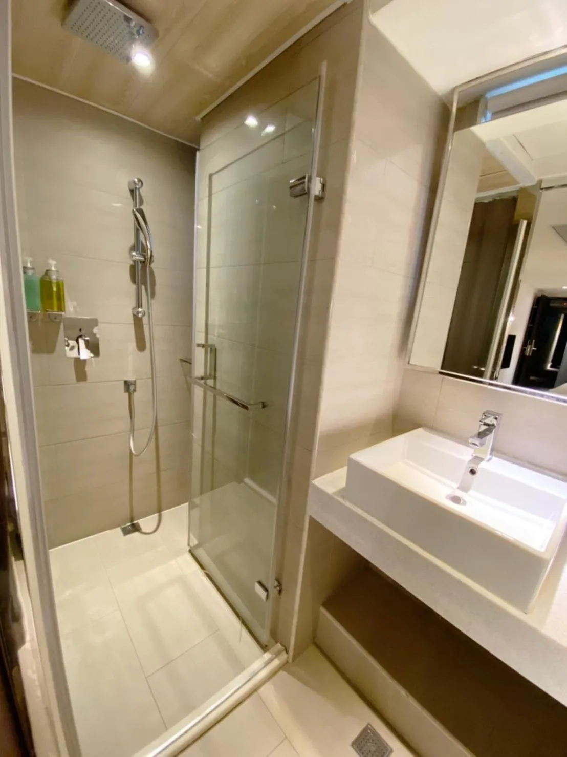 Shower in Via Loft Hotel