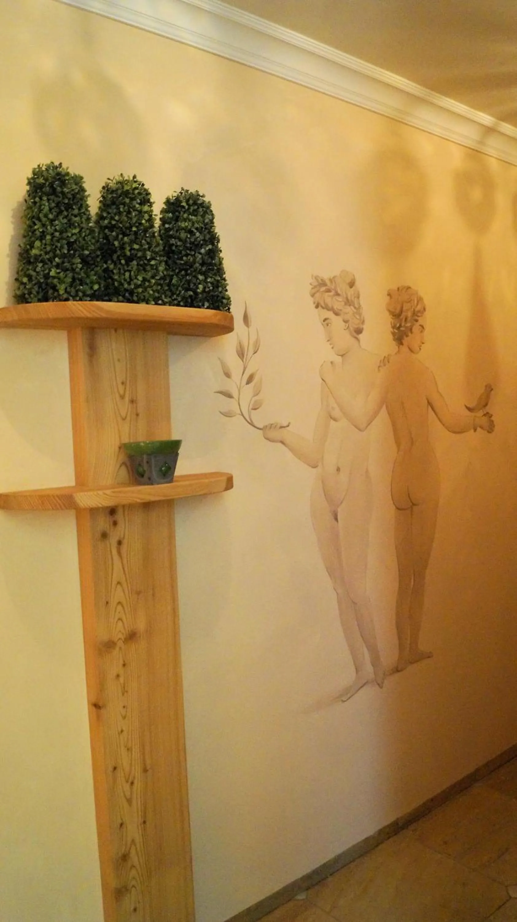 Decorative detail in Villa Anina