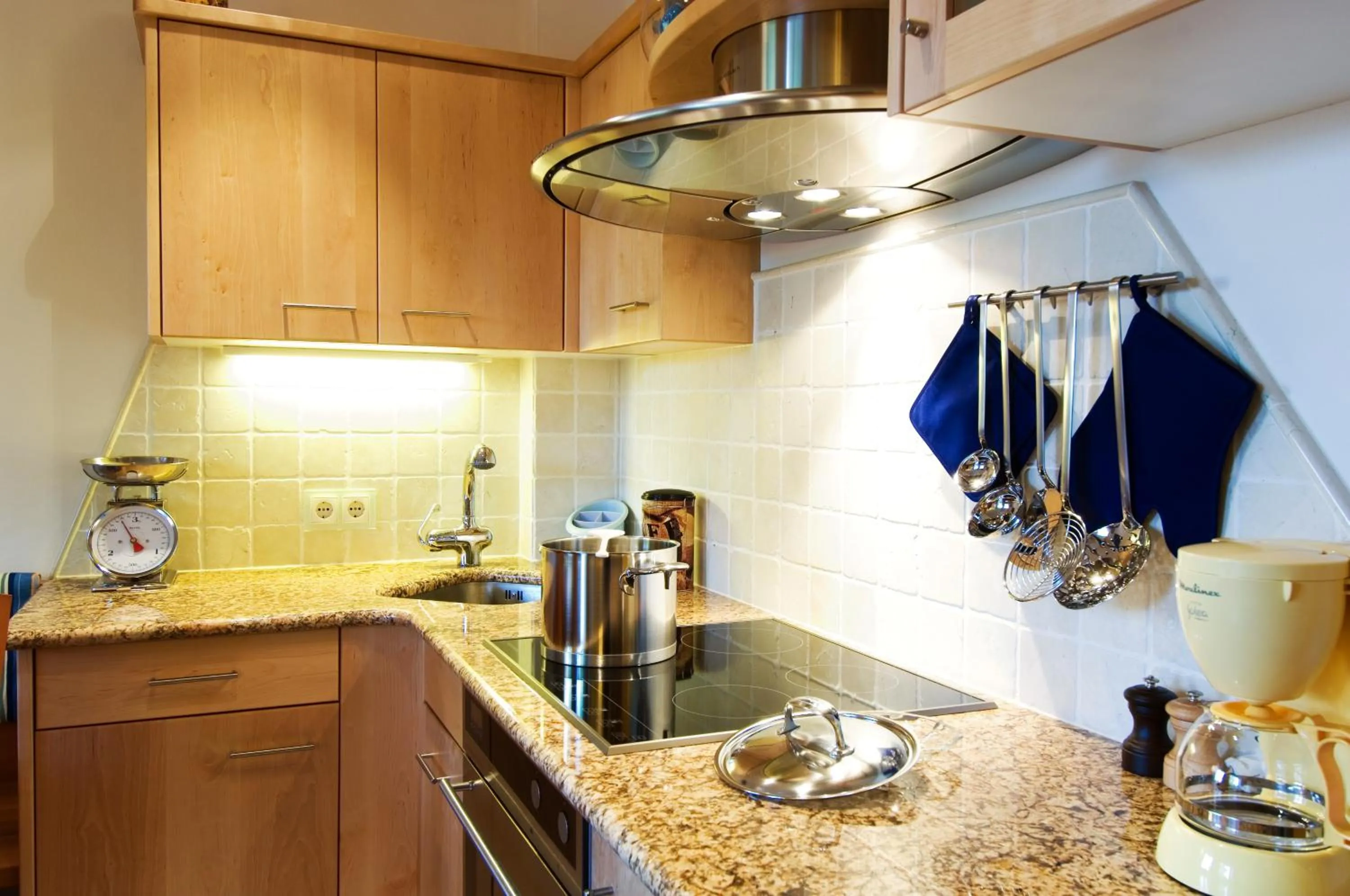 Kitchen or kitchenette in Villa Anina