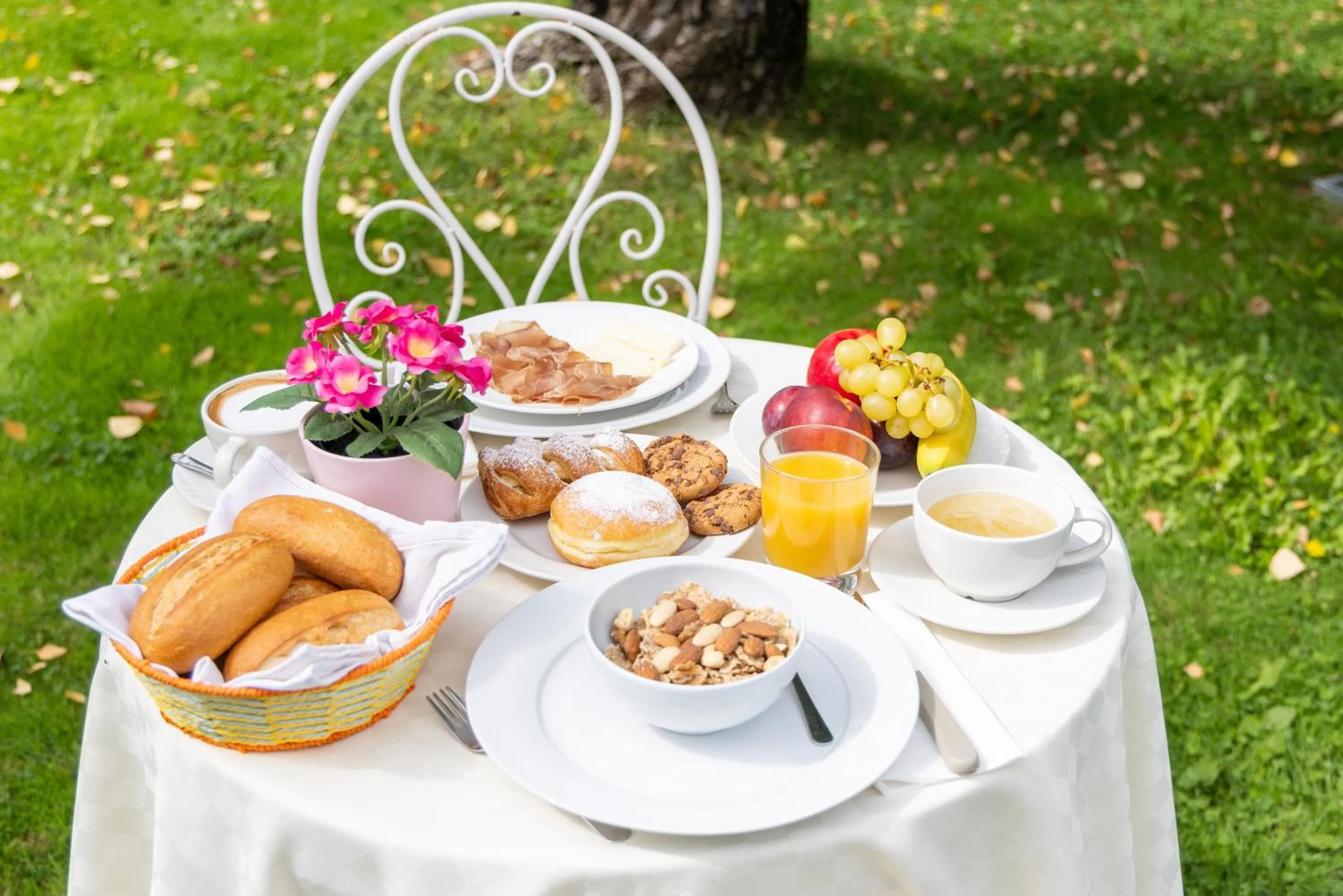 Garden in B&B Antico Borgo Marcemigo