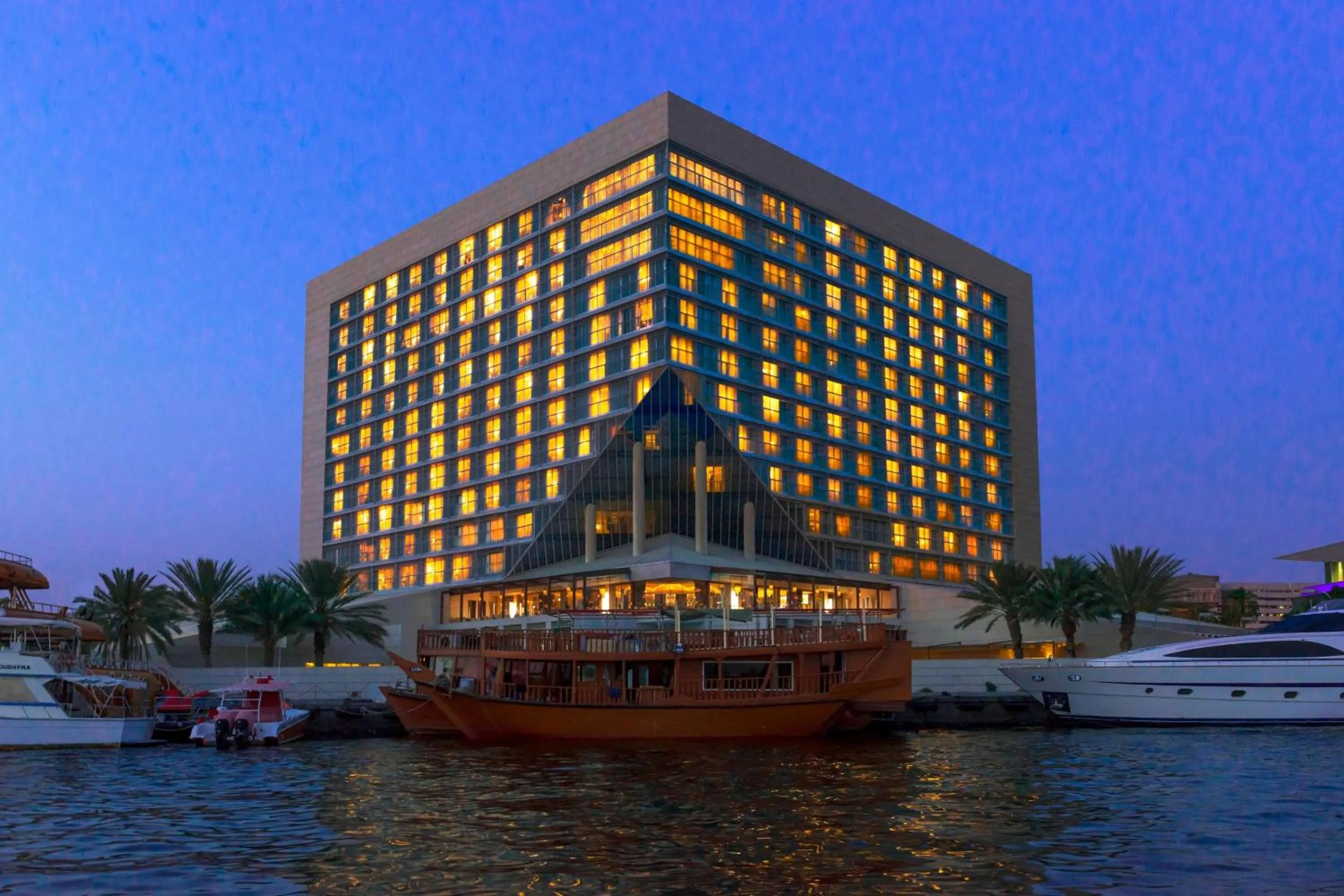 Property building in Sheraton Dubai Creek Hotel & Towers