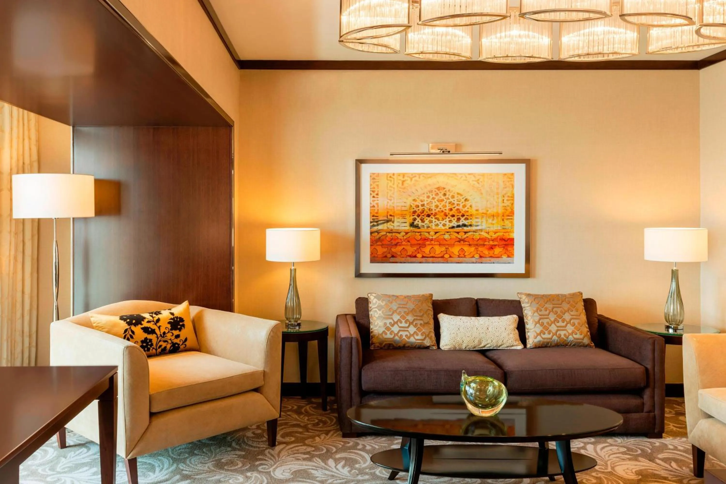 Living room in Sheraton Dubai Creek Hotel & Towers