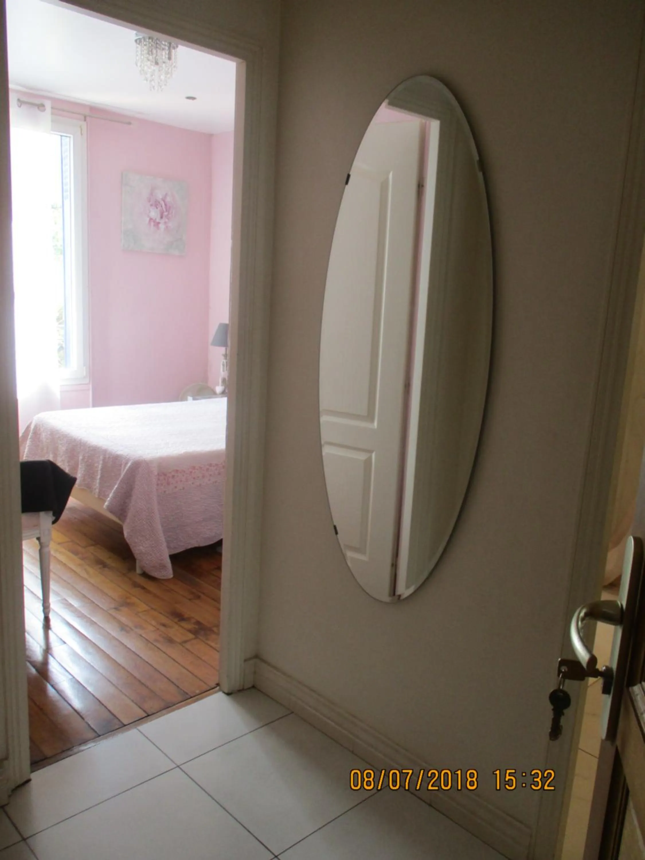 Decorative detail, Bed in Côté Marne