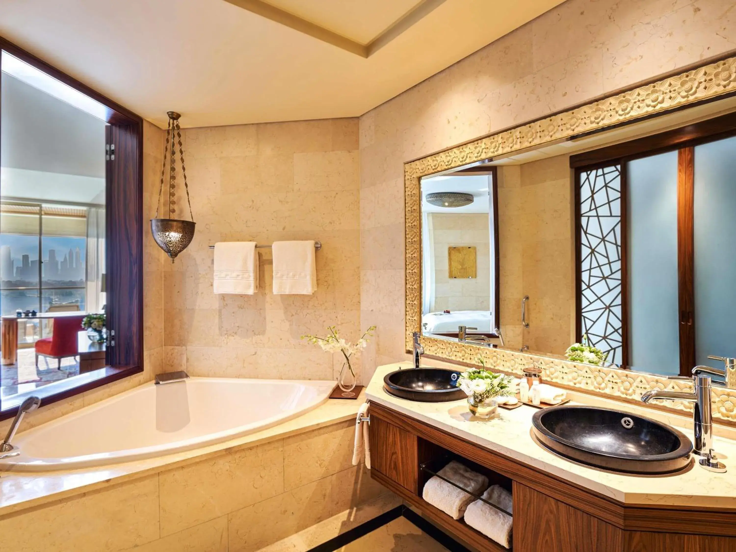 Signature Twin Room in Raffles Dubai Signature Twin Room in Raffles Dubai